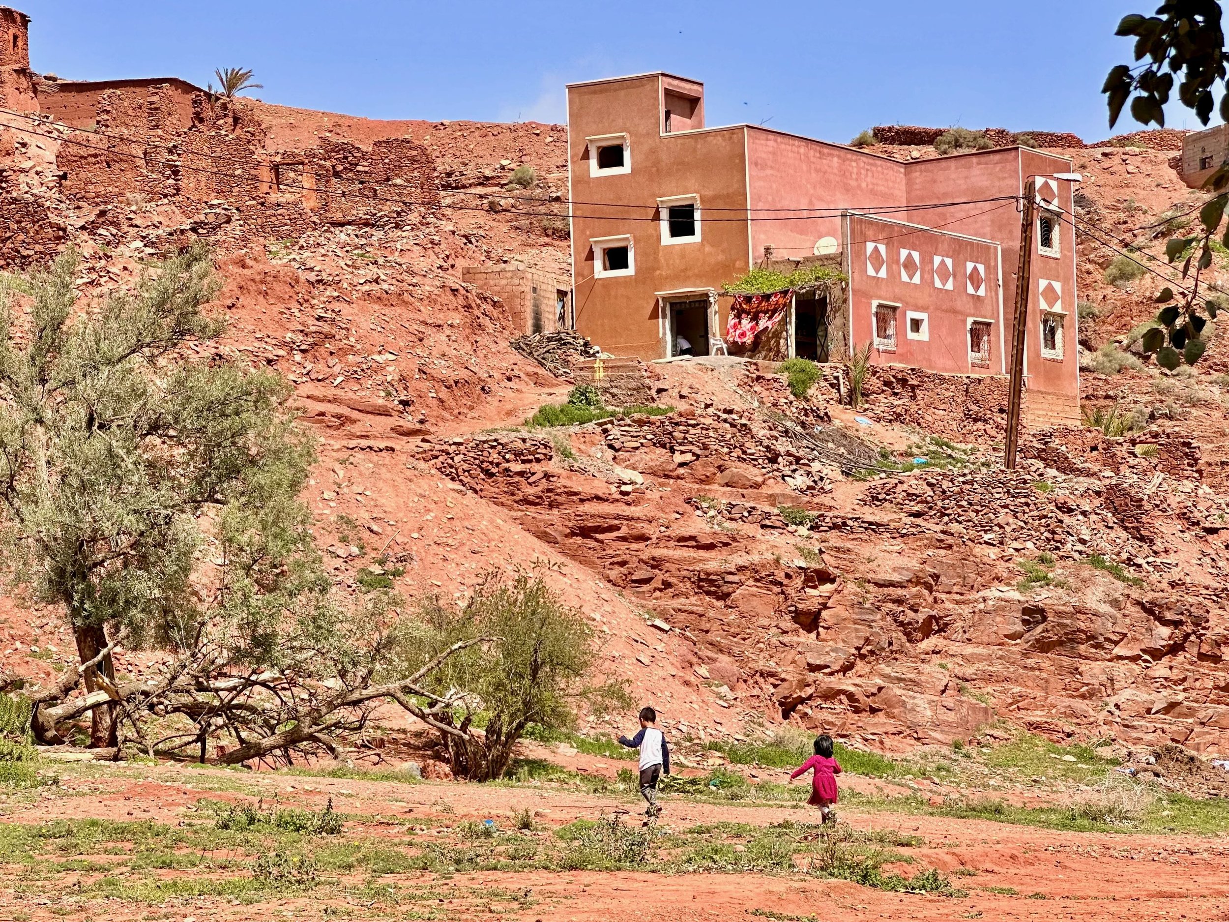 Spending the next 3 days in an Amazigh village in the foothills of the Atlas Mountains