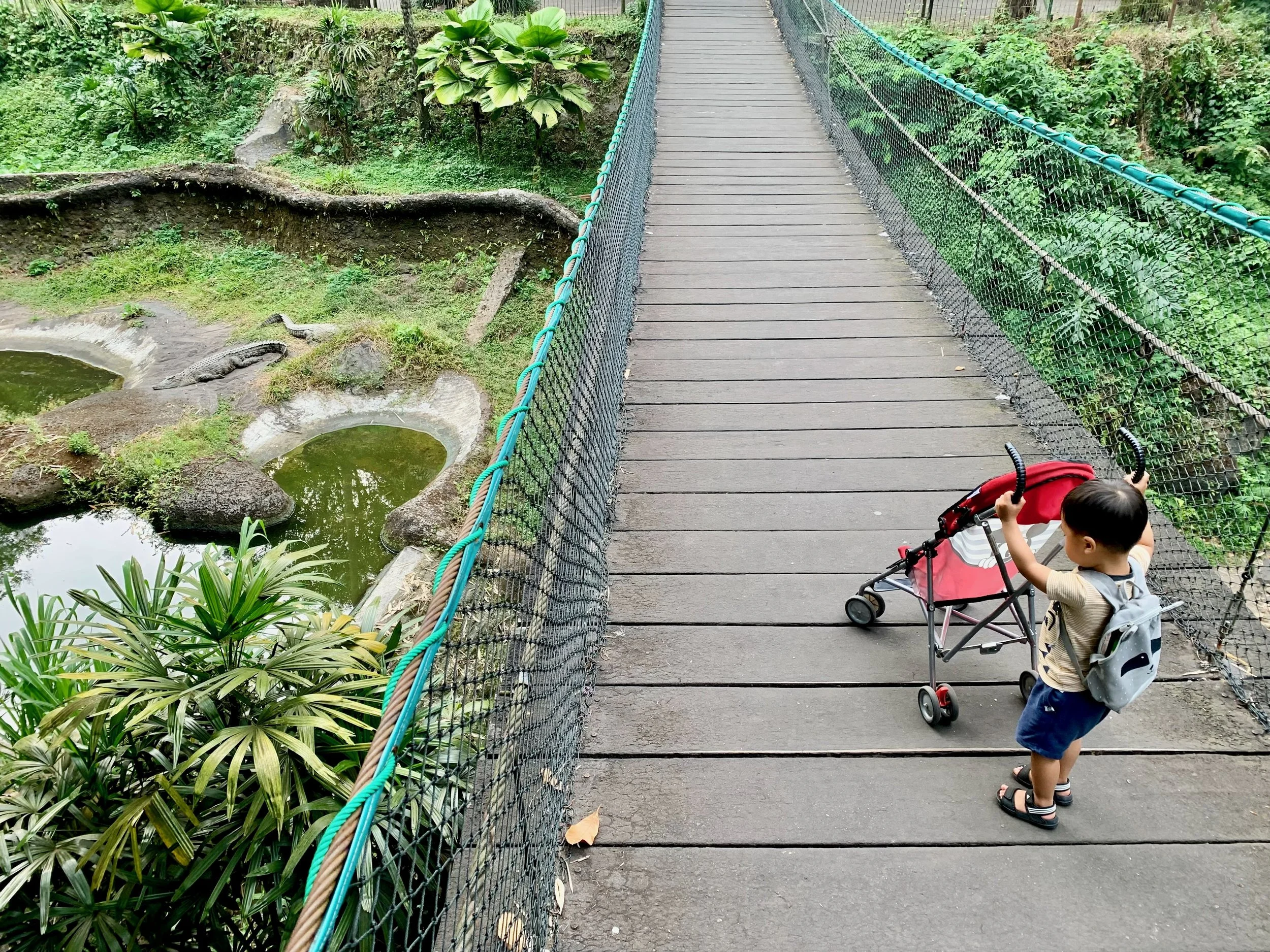 Don't fall off the bridge
