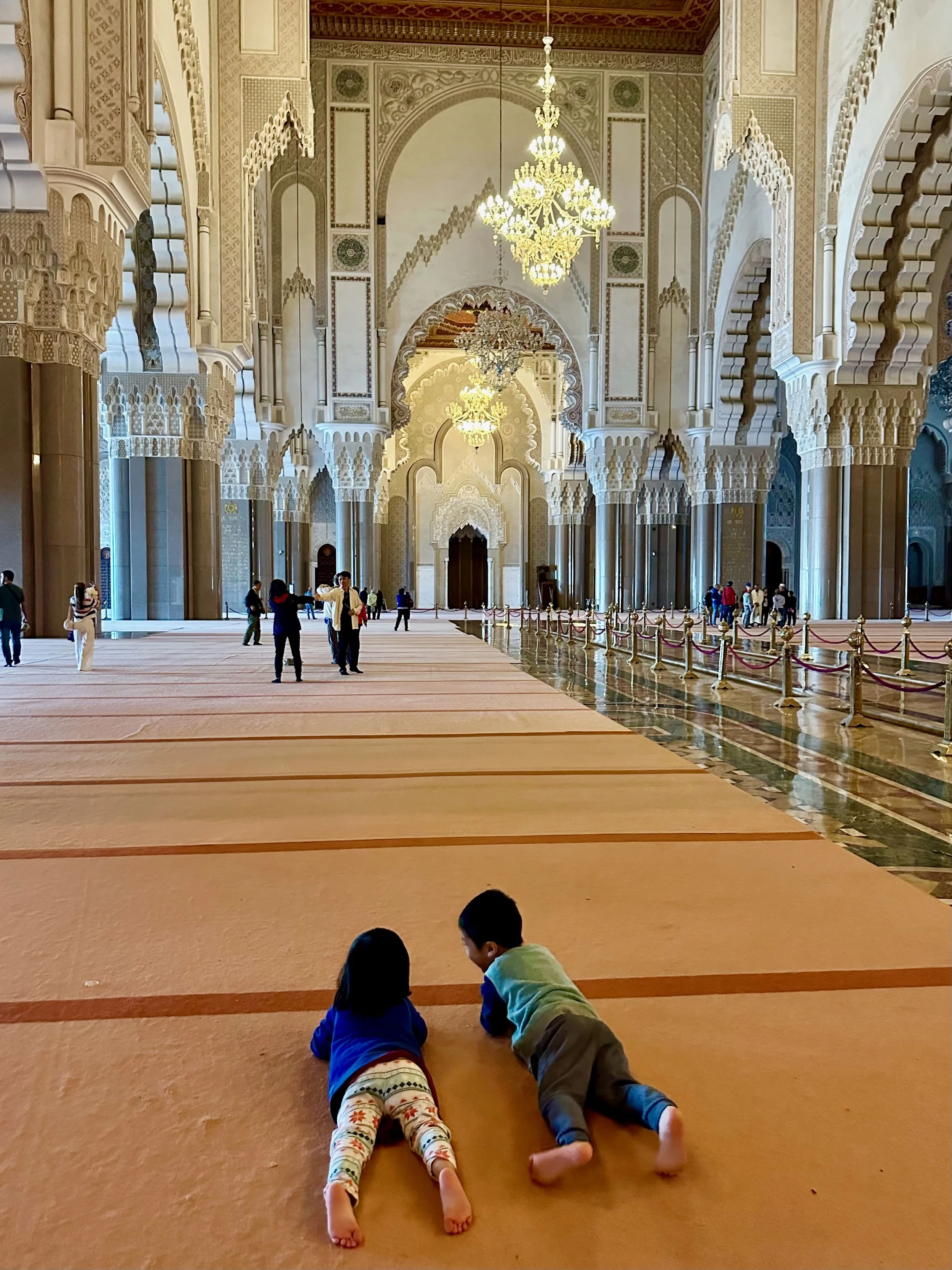 It is rare for non-Muslims to be permitted entry into a mosque