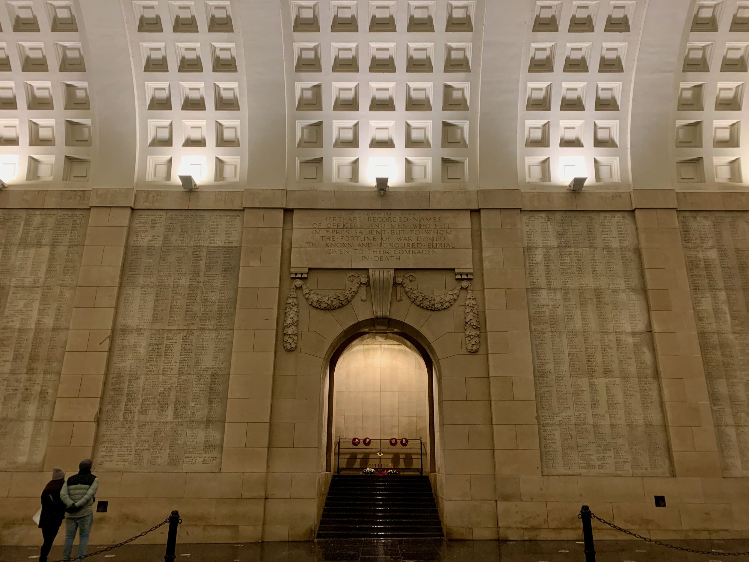 A memorial to the missing