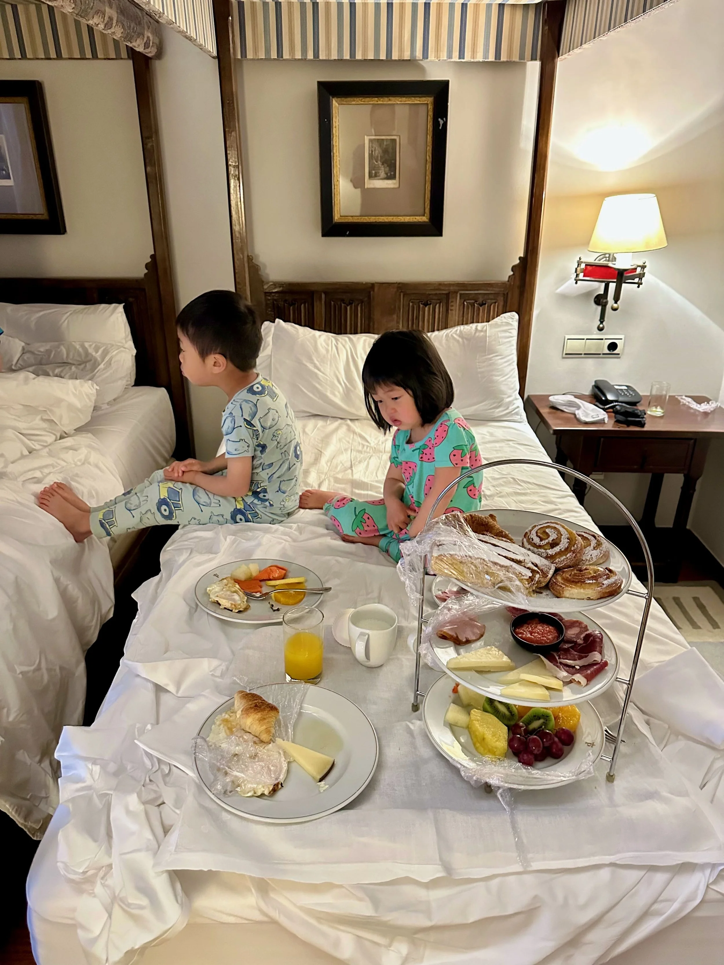 Breakfast in bed