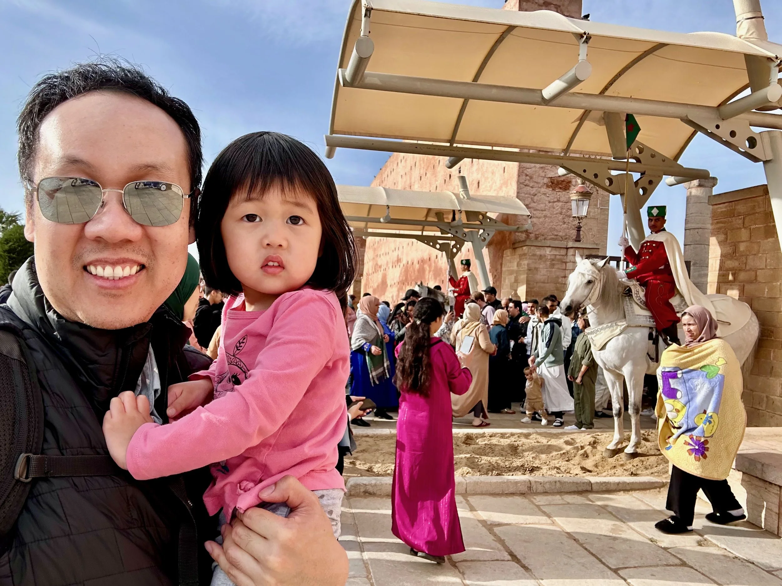 Great Mosque on Eid al-Fitr, the end of Ramadan