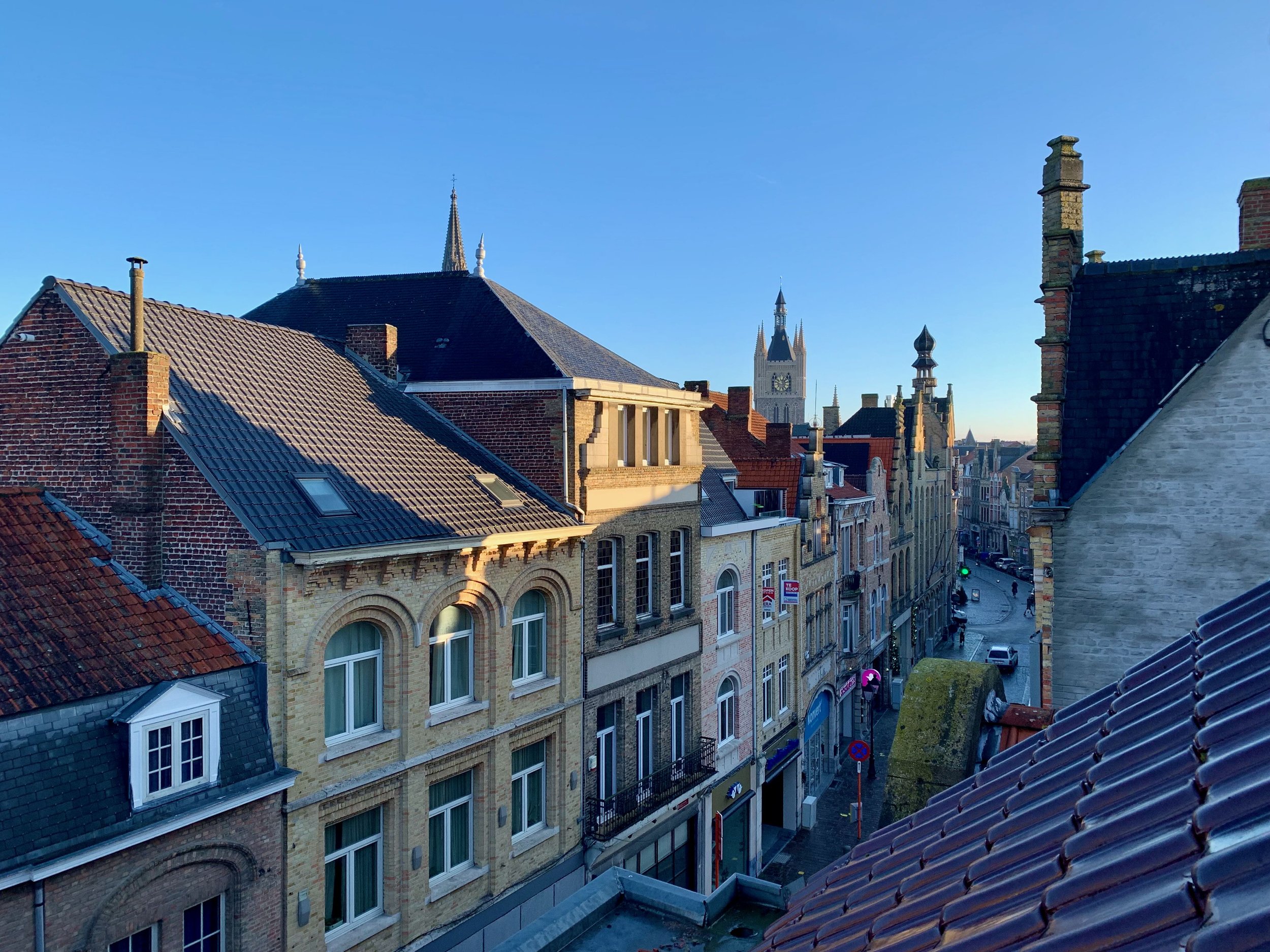 Good morning from Ypres, Belgium