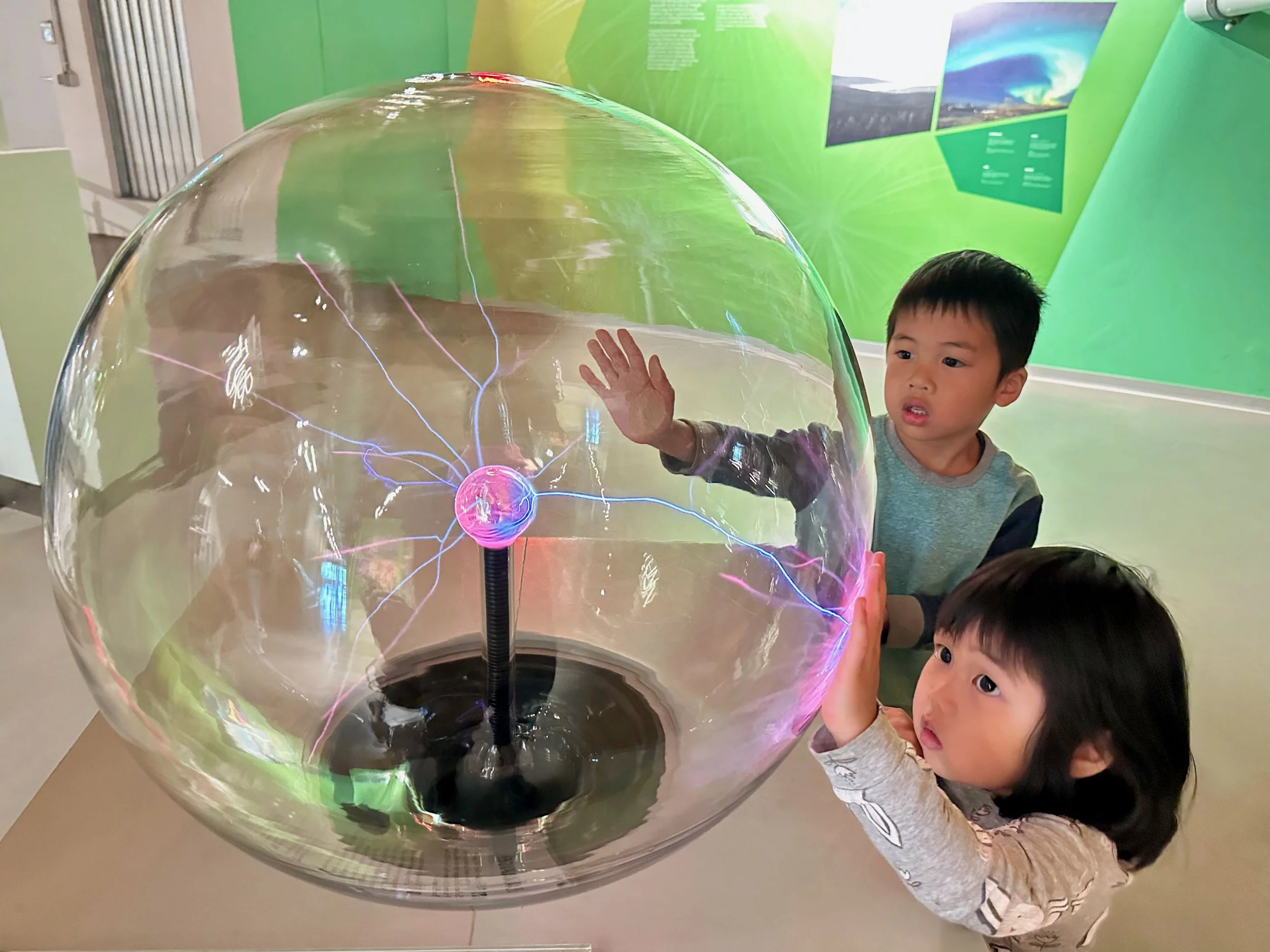 A visit to the local science museum