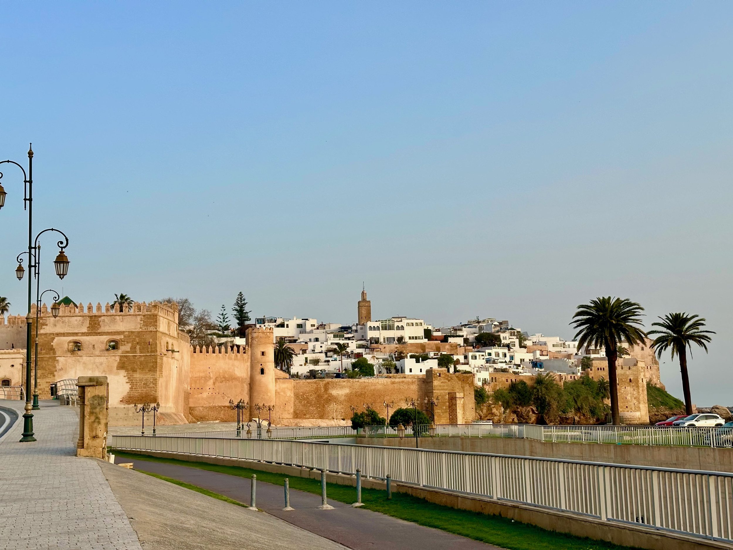 Kasbah des Oudayas in the early morning