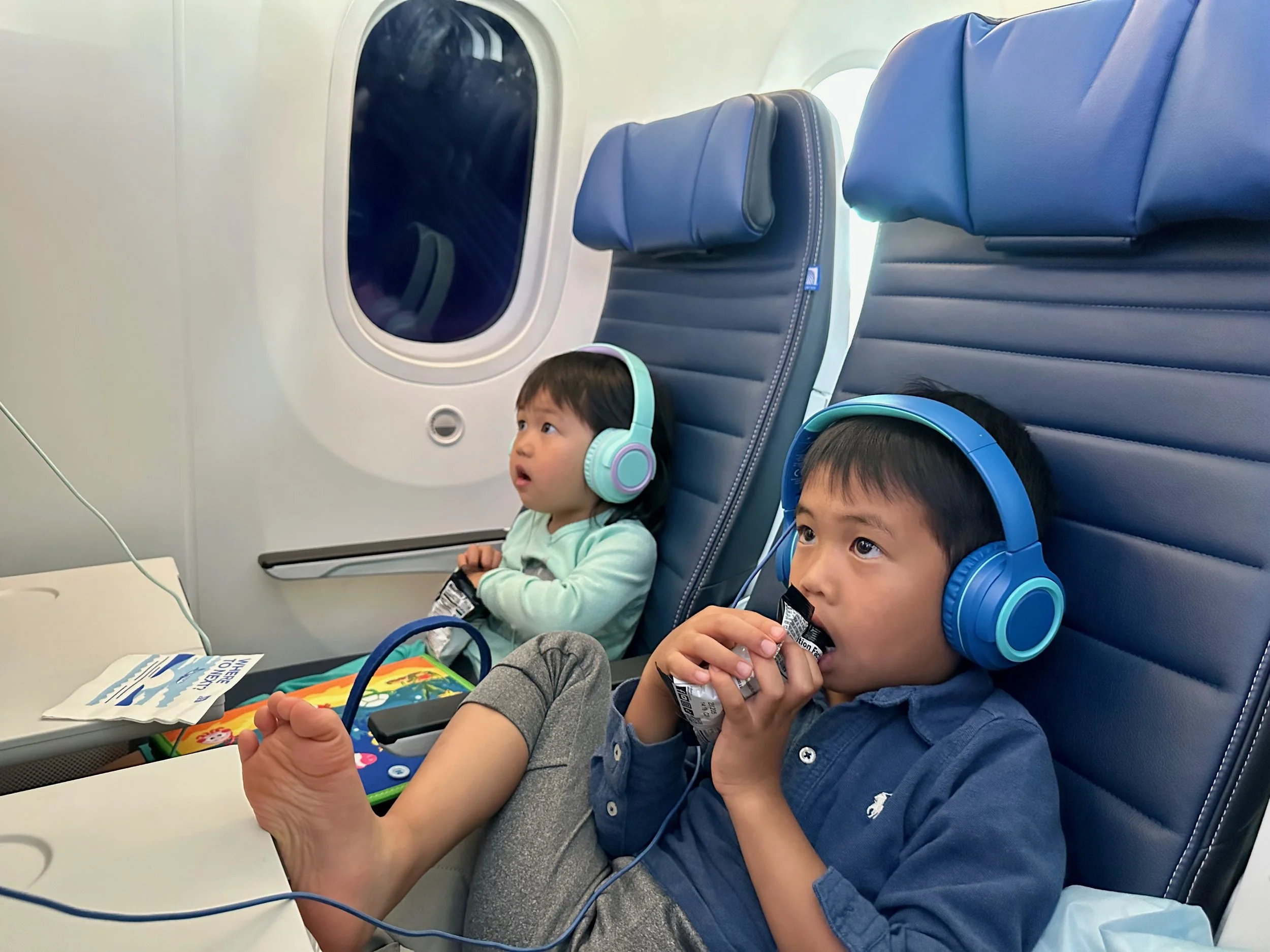 This is why the the kids like airplane rides