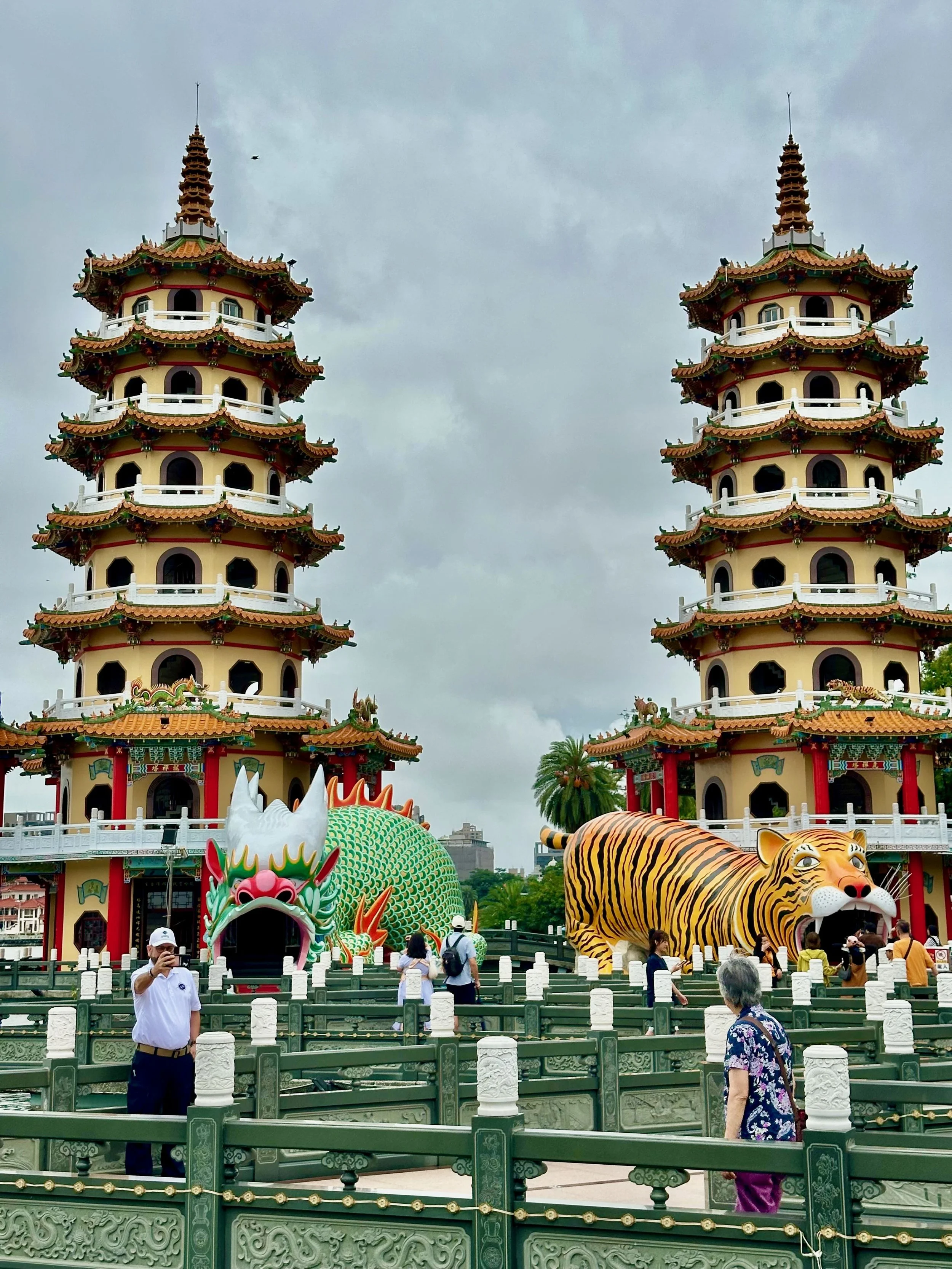 Dragon and Tiger Pagodas in Kaohsiung