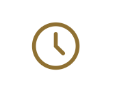 Simple clock showing the time at 3:00