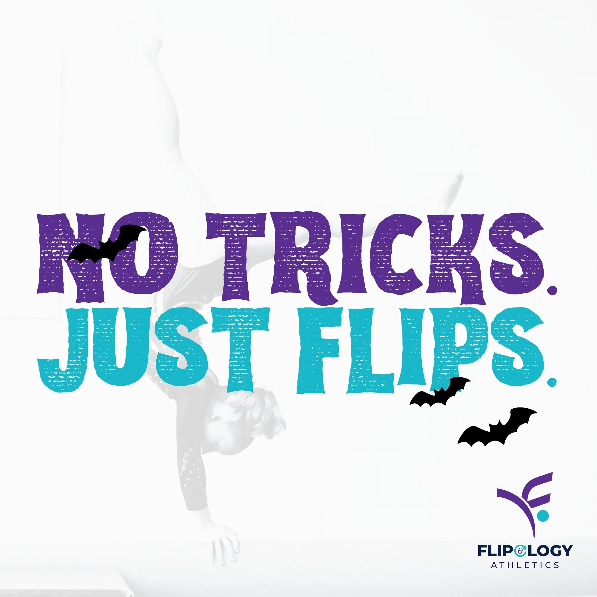 NO TRICKS. JUST FLIPS. 🎃
No sessions. No waiting for the &ldquo;next start date.&rdquo; No complicated commitment.

At Flipology, classes run month to month, so you can start anytime and stop when it no longer works for your family.

Need flexibilit