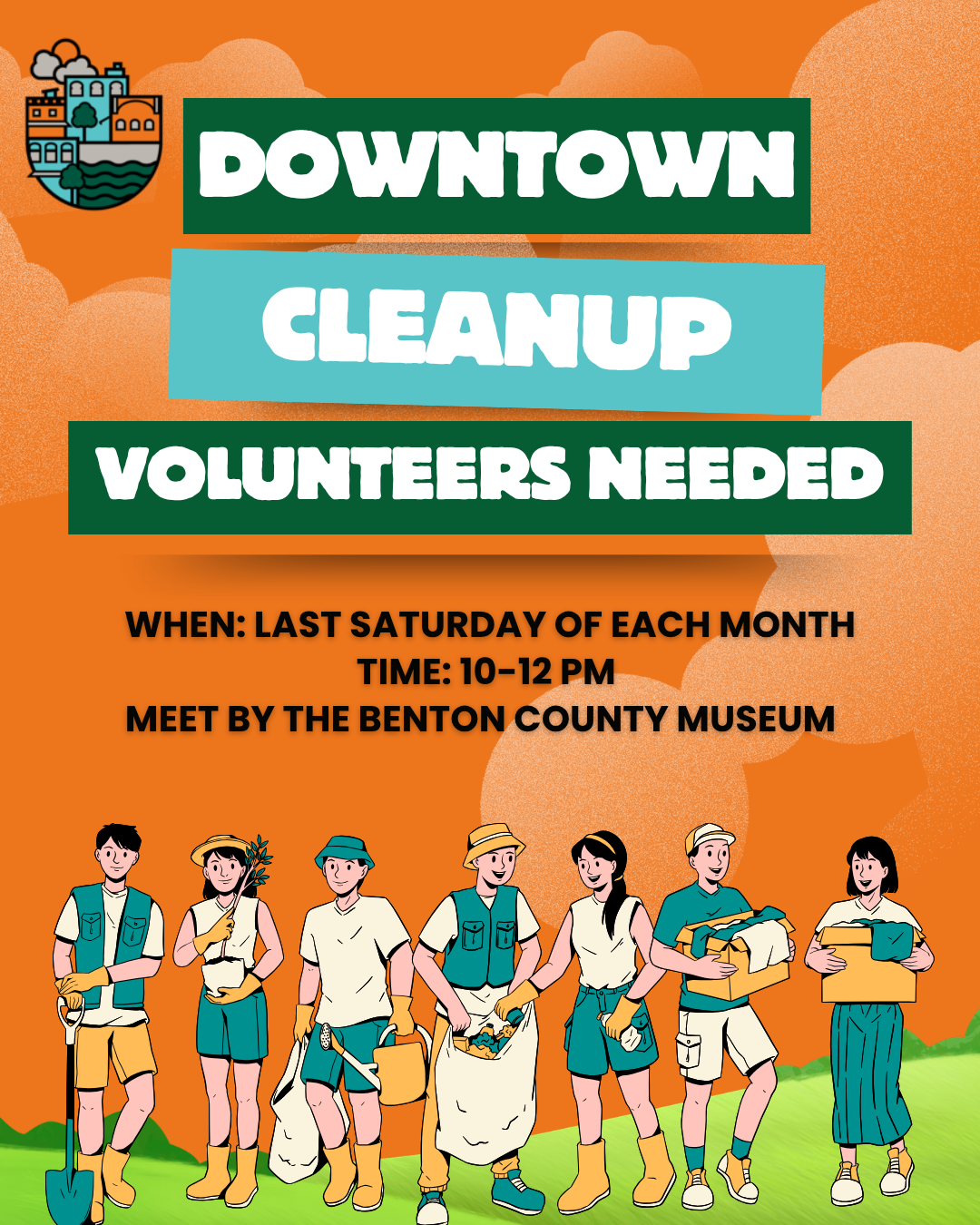 Downtown Corvallis Cleanup 