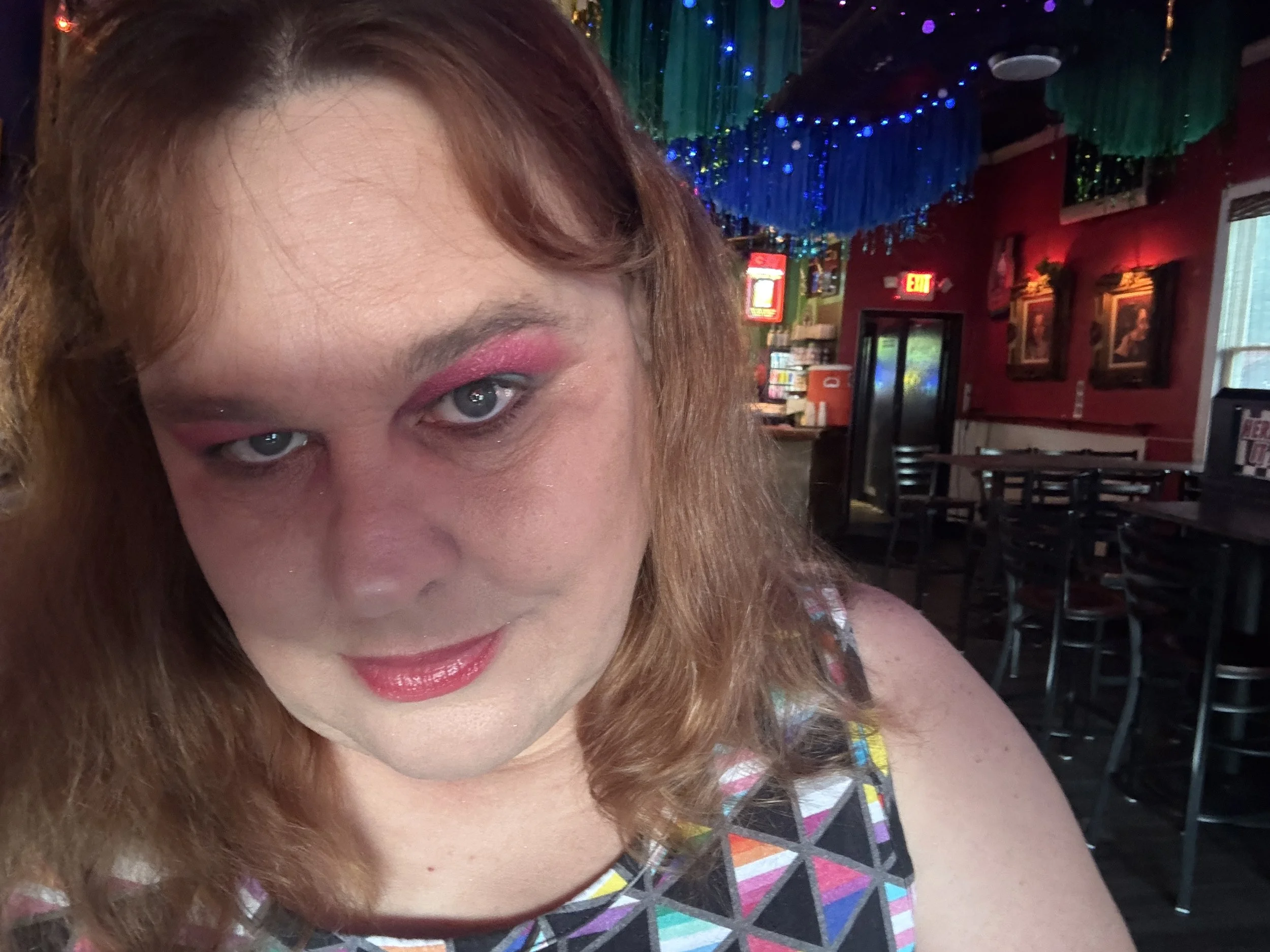 Jennifer Shaffer at the Lipstick Lounge in Nashville.