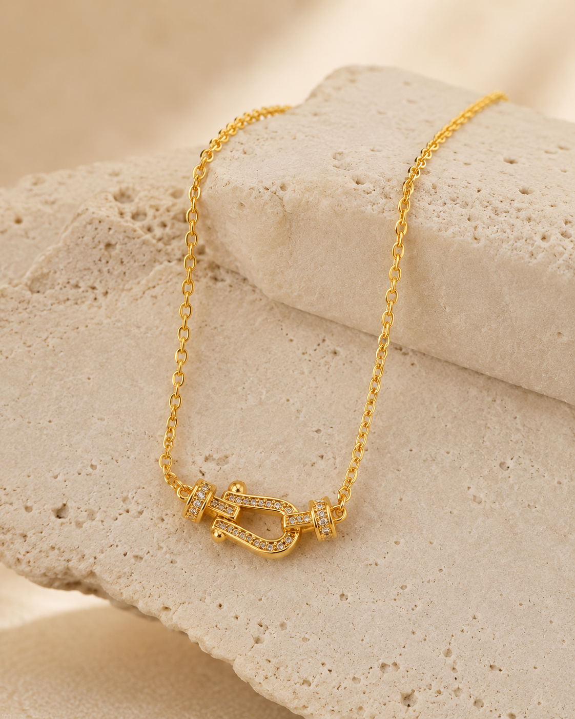 gold Freddy Force 10 Buckle Necklace.png