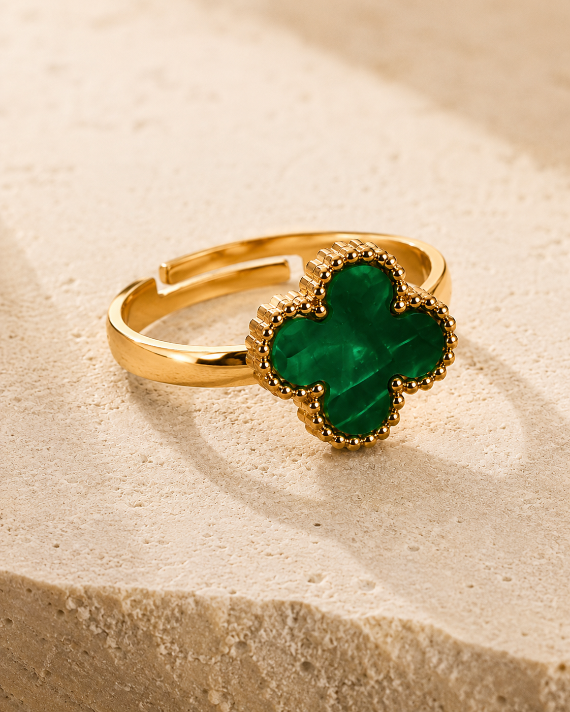 Four Leaf Clover Ring