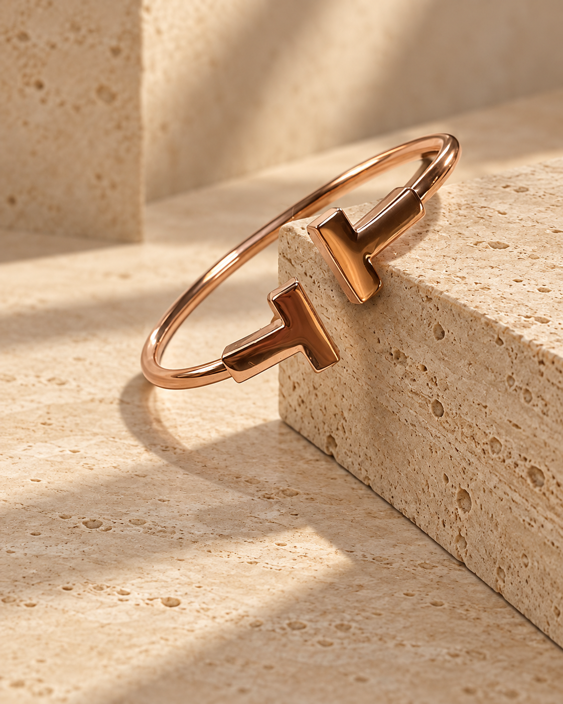 TT Rose Gold Bangle