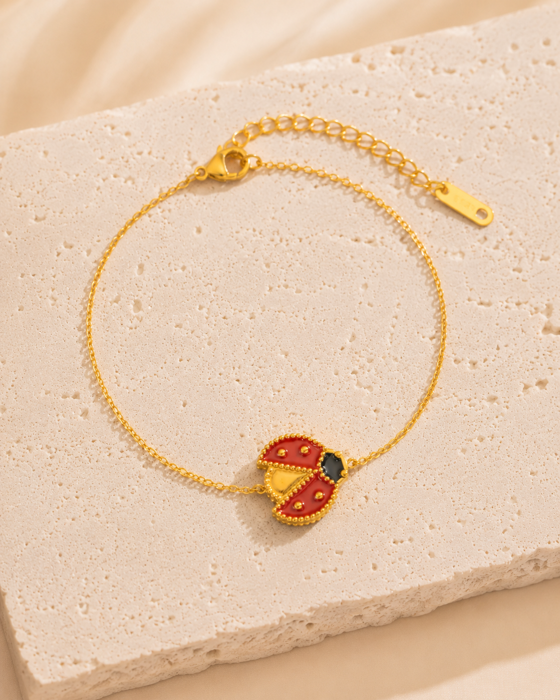 Ladybug Lucky Spring Bracelet