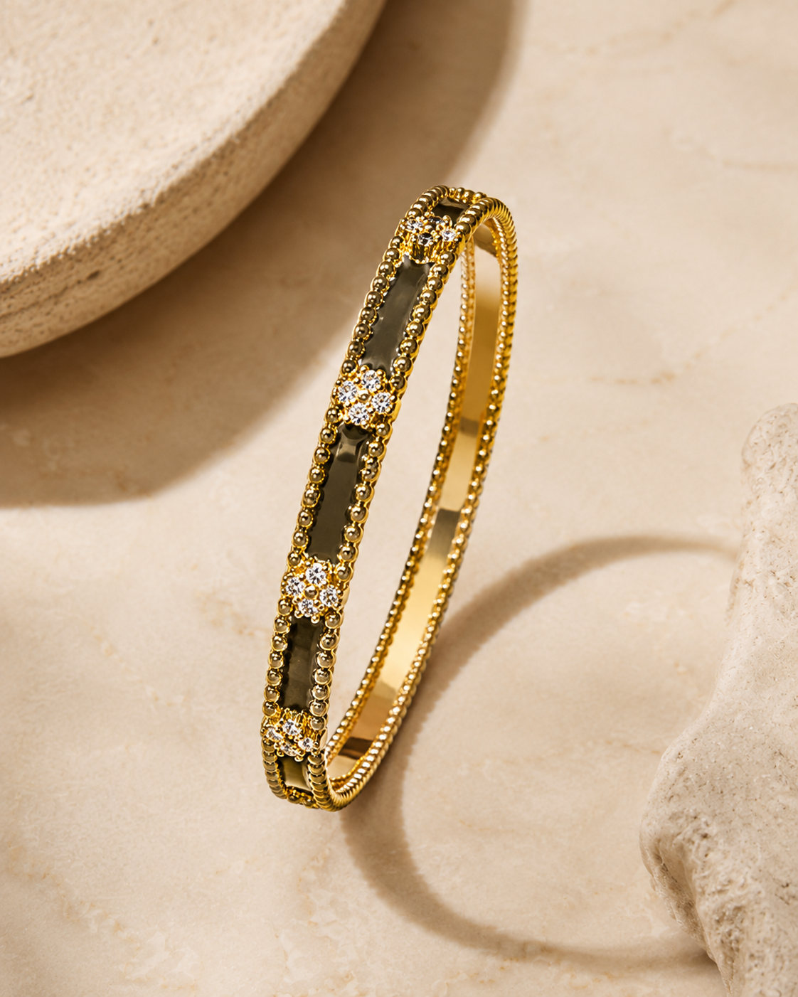 Four Leaf Clover Classic Bangle