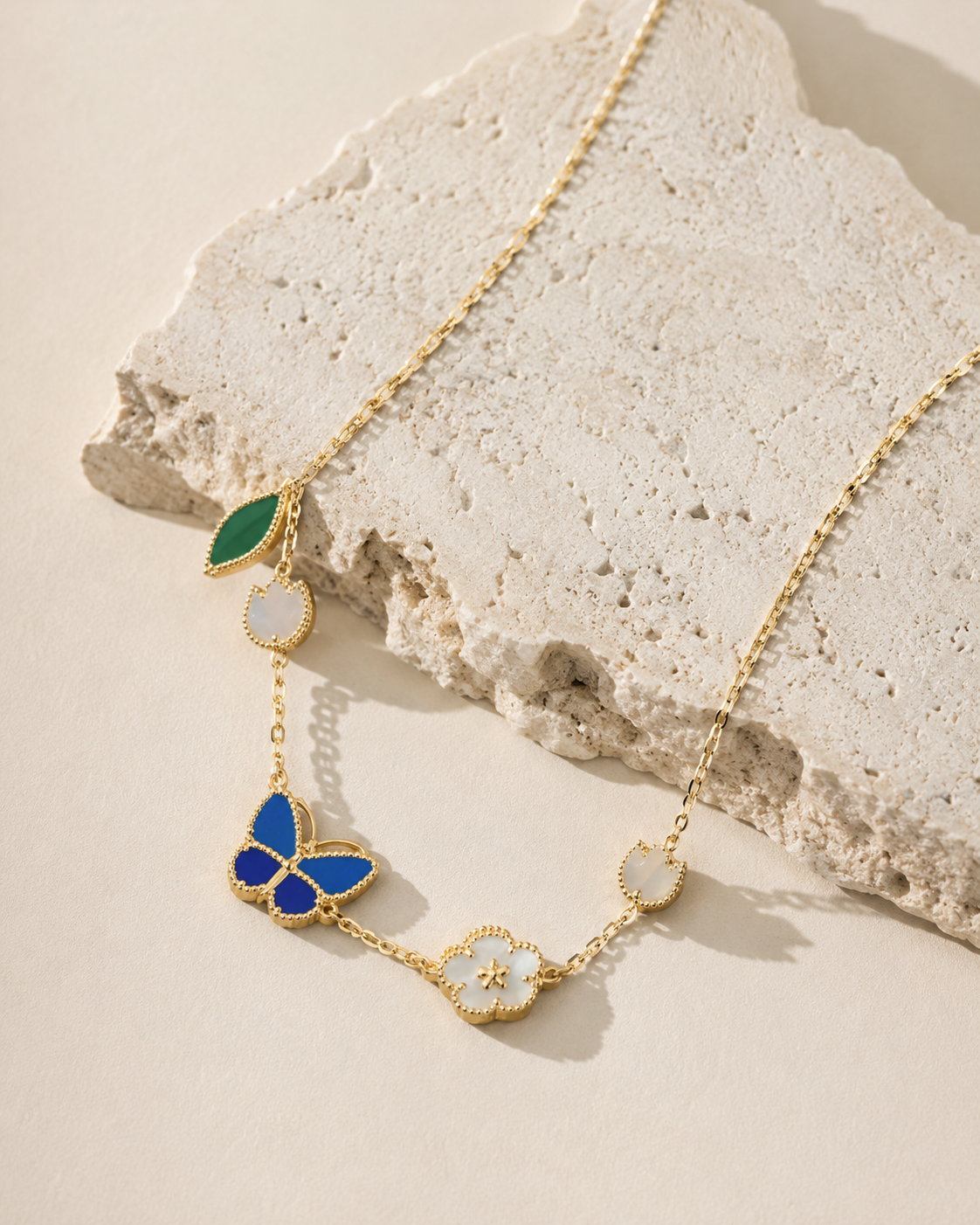 Lucky Spring Butterfly Necklace
