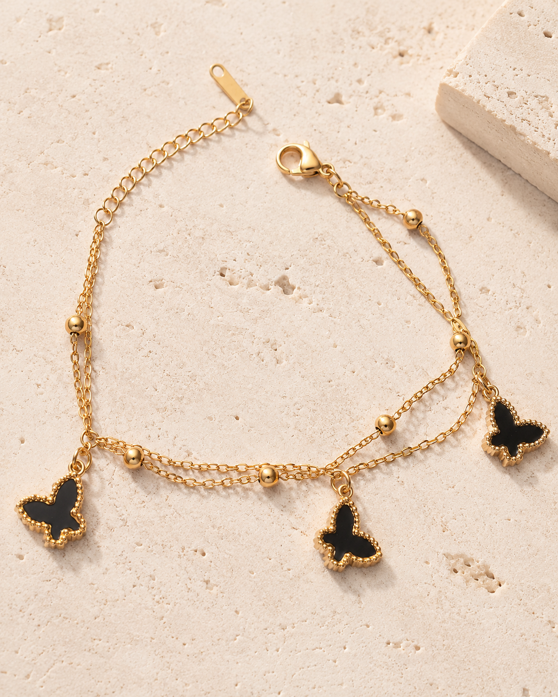 Sweet Butterfly Charm Bracelet