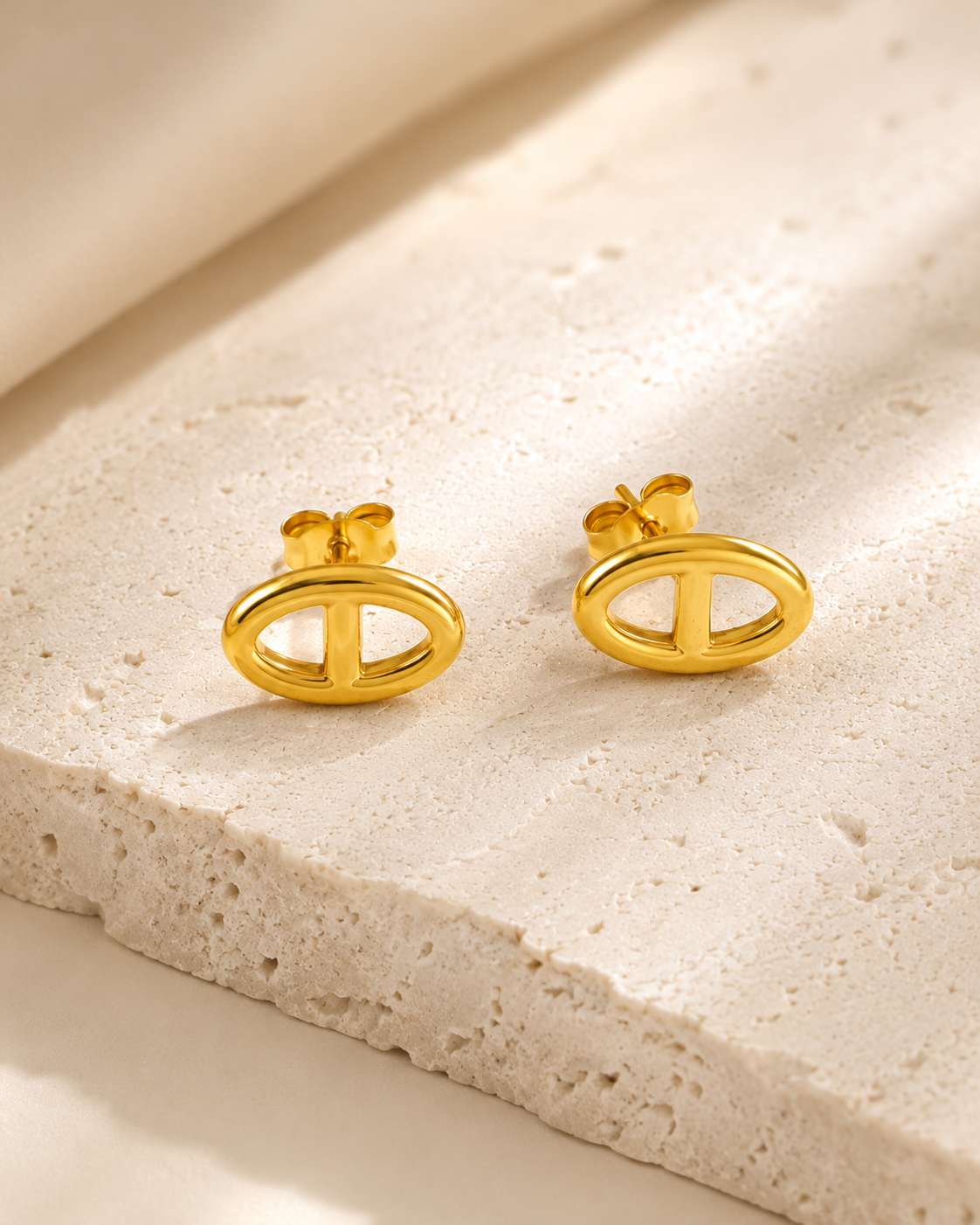 Pig Nose Small Stud Earrings