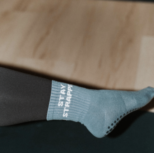Stay Strapped Grip Socks