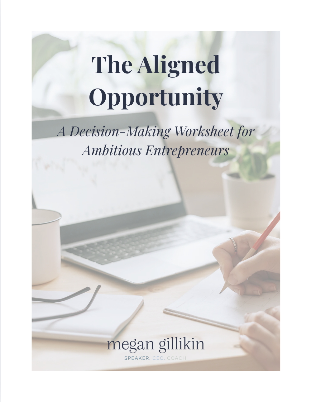 The Aligned Opportunity Workbook: A Decision-Making Workbook for Intentional Entrepreneurs