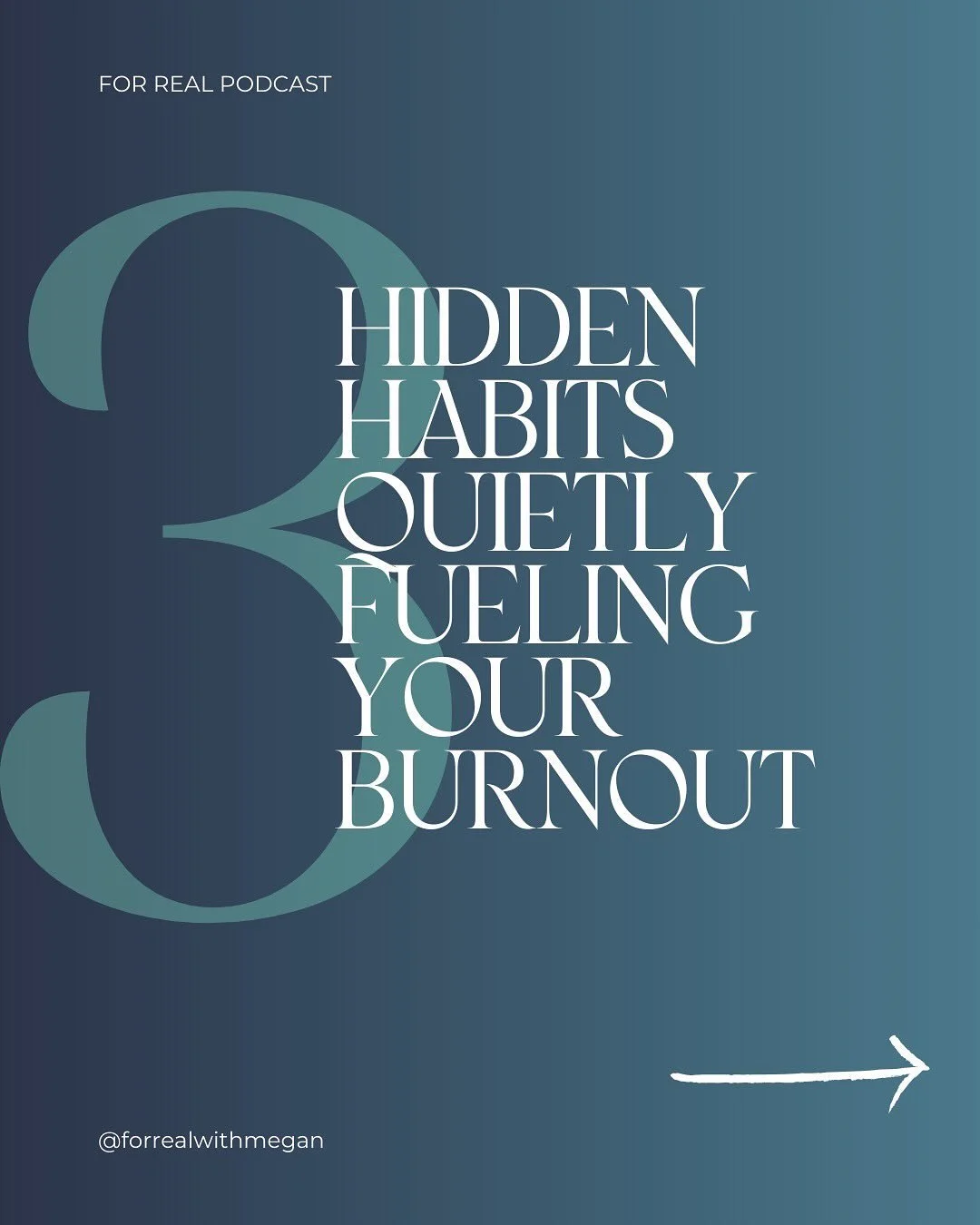 Burnout rarely shows up as one dramatic breaking point.
It usually sneaks in through habits that once helped you succeed.

Overcommitting because you&rsquo;re capable.
Overdelivering because it feels safer.
Overidentifying because your work became yo