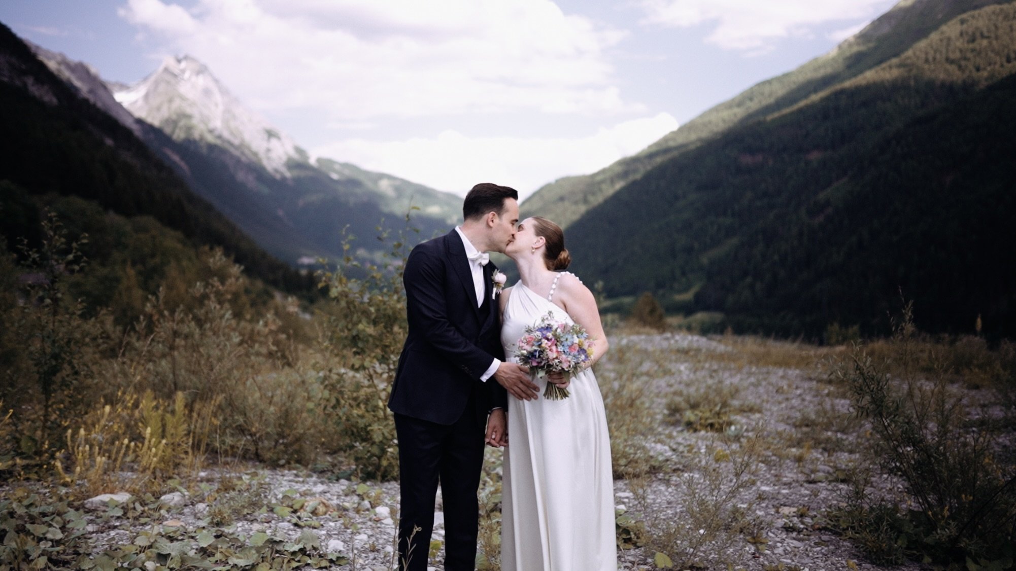 High in the Tyrolean Alps, where the mountains seem to hold their breath we followed R&amp;D through their church vows at the Arlberg, then into a golden-hour light at the Museum St. Anton &mdash; a 1912 villa turned timeless wedding venue, tucked ri