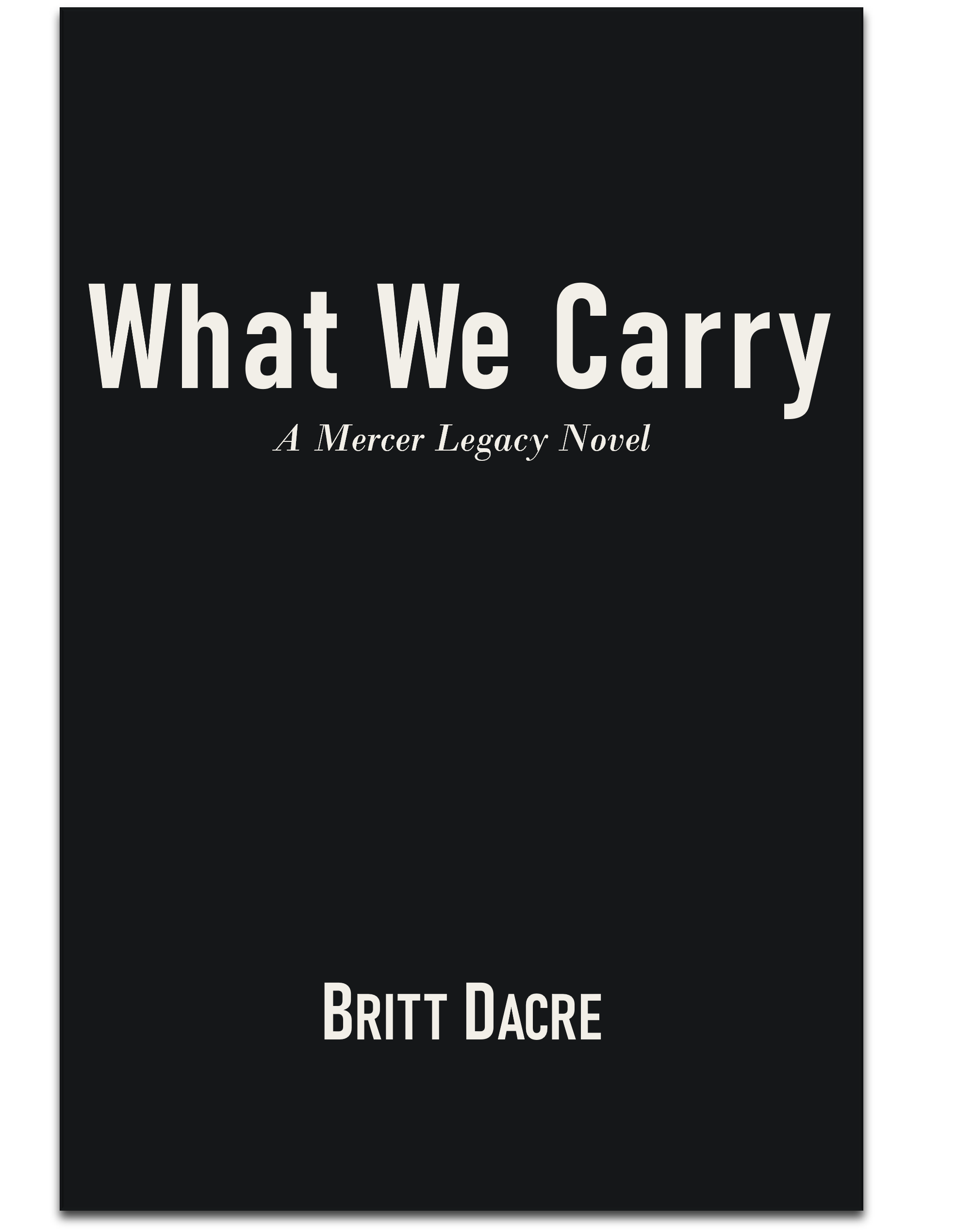 What We Carry