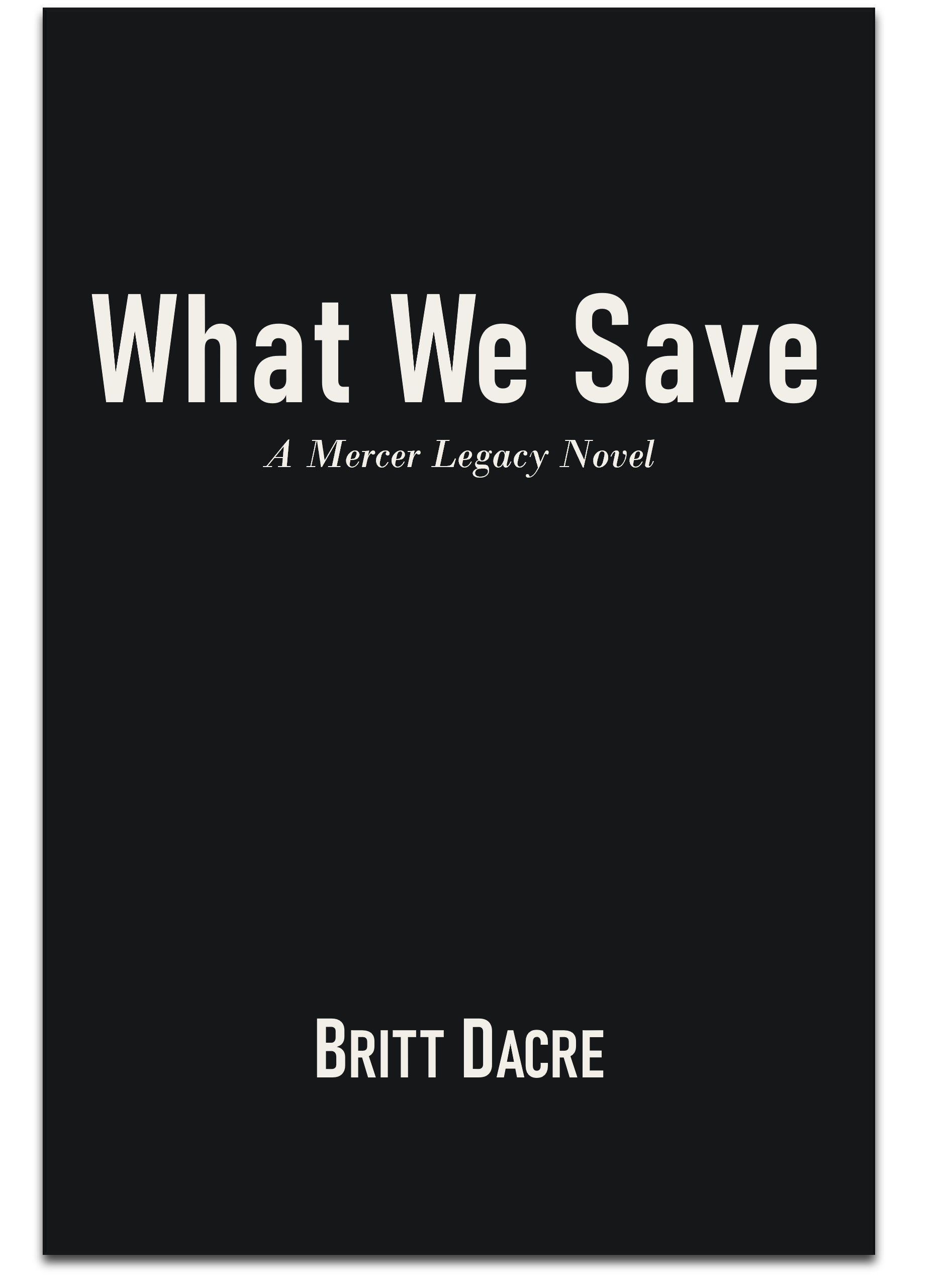 What We Save