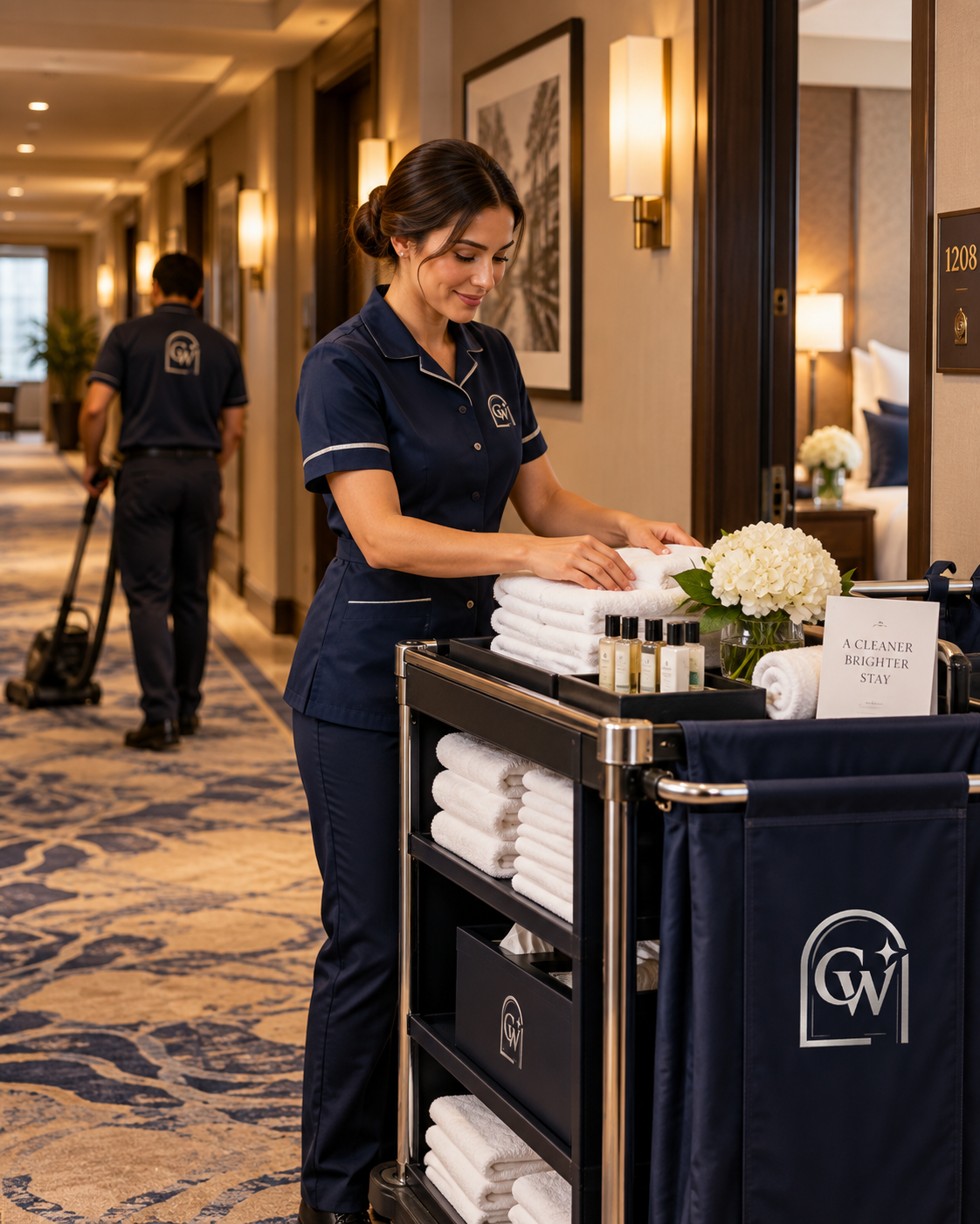 Housekeeping-Team von Glanzwerk Housekeeping
