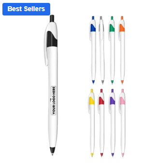 Silhouette Retractable Ballpoint Pens