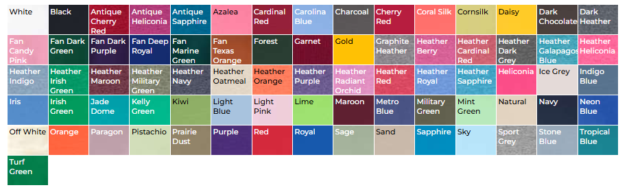 T-shirt - G640 Colors.png