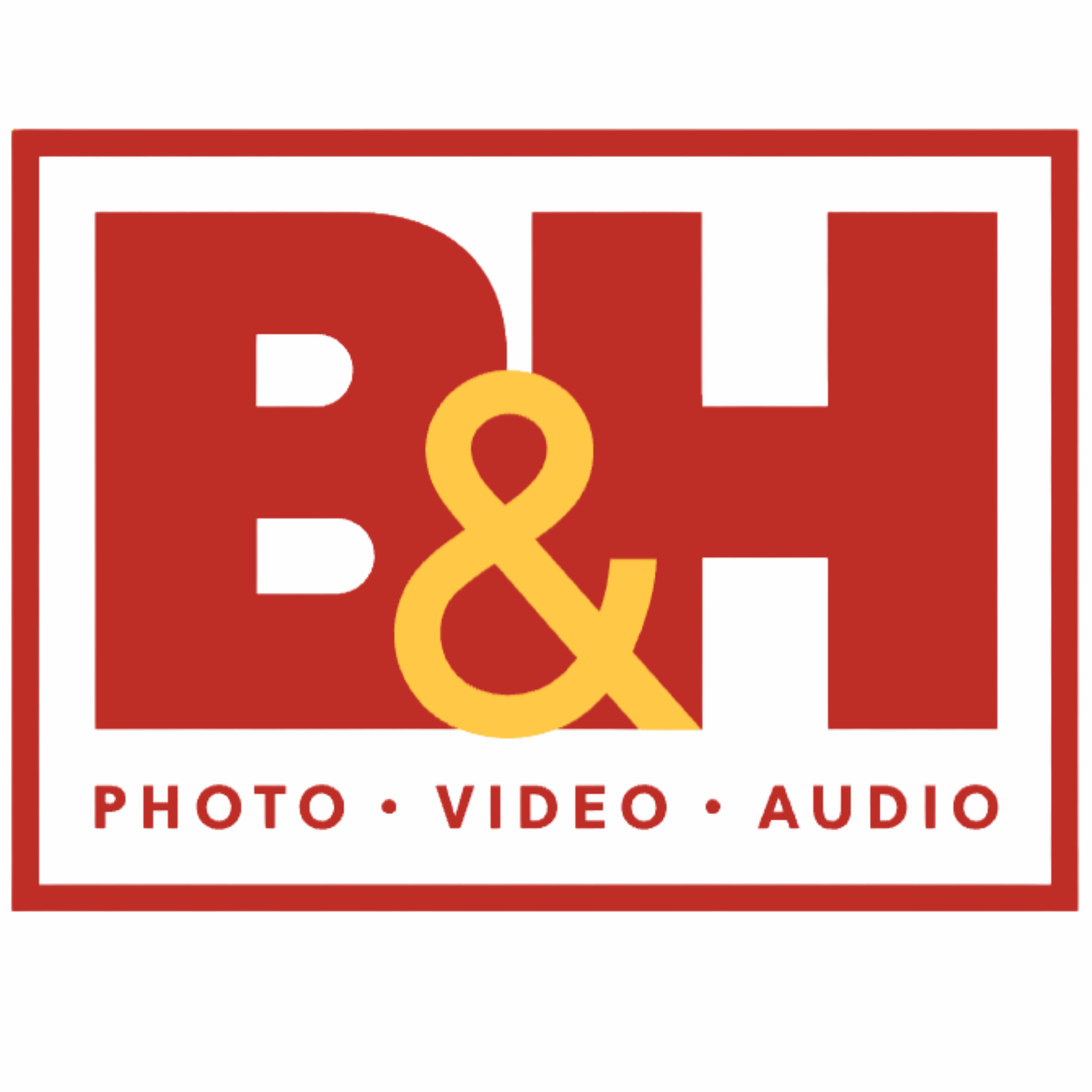 A logo with the words 'Photo Booth' in red text and an ampersand, and the words 'Photo, Video, Audio' in red text underneath.