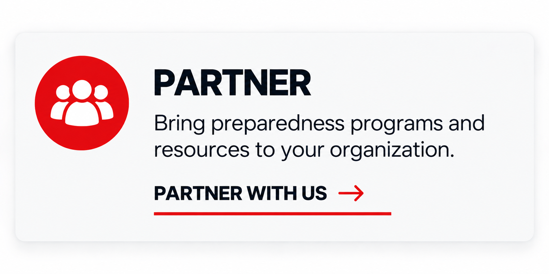 Partner with Charge On Foundation to bring lifesaving education and preparedness resources to your organization.