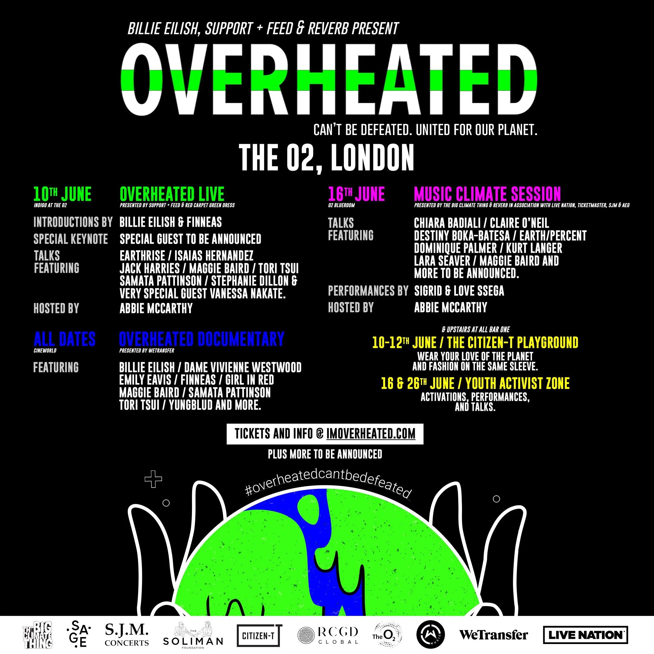 Billie Eilish stars alongside Emily Eavis, Yungblud and more in new ‘Overheated’ climate change documentary