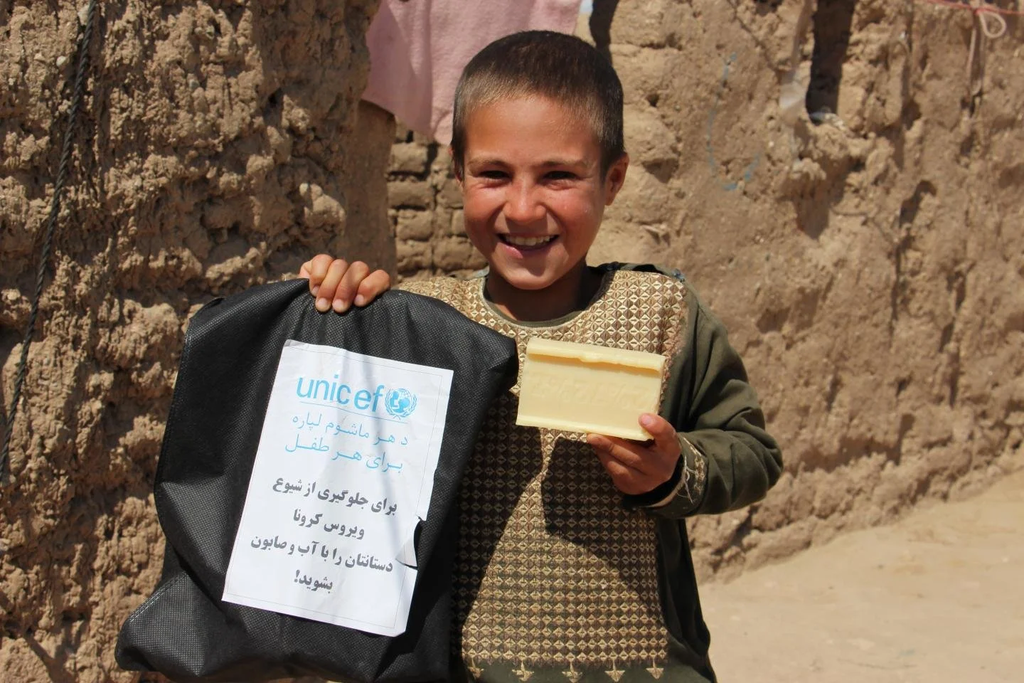 Fighting Covid-19: Soap a Gem in Herat