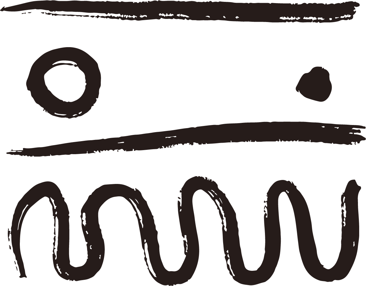 A black background with white handwritten-style text that reads 'Too.'