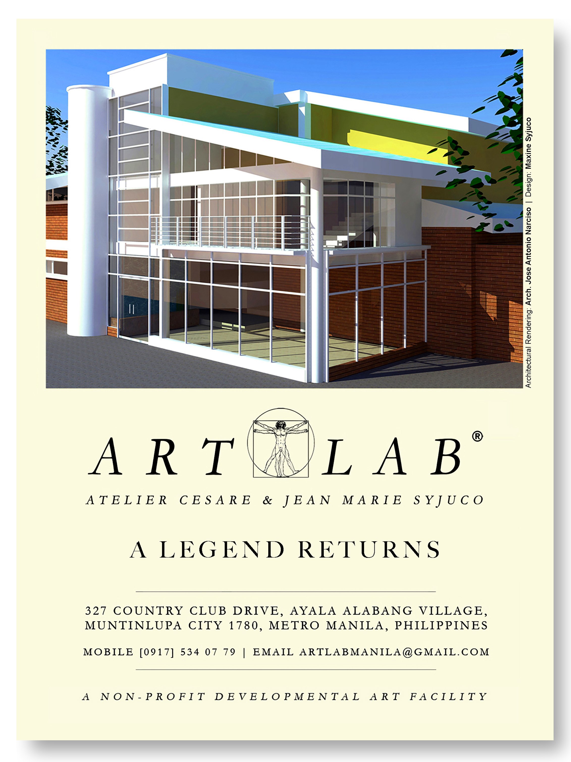 art lab atelier Cesare and Jean Marie Syjuco - Alabang - architecture by Jose Antonio jae narciso - landscape by al sisal - design by maxine syjuco - the syjuco museum