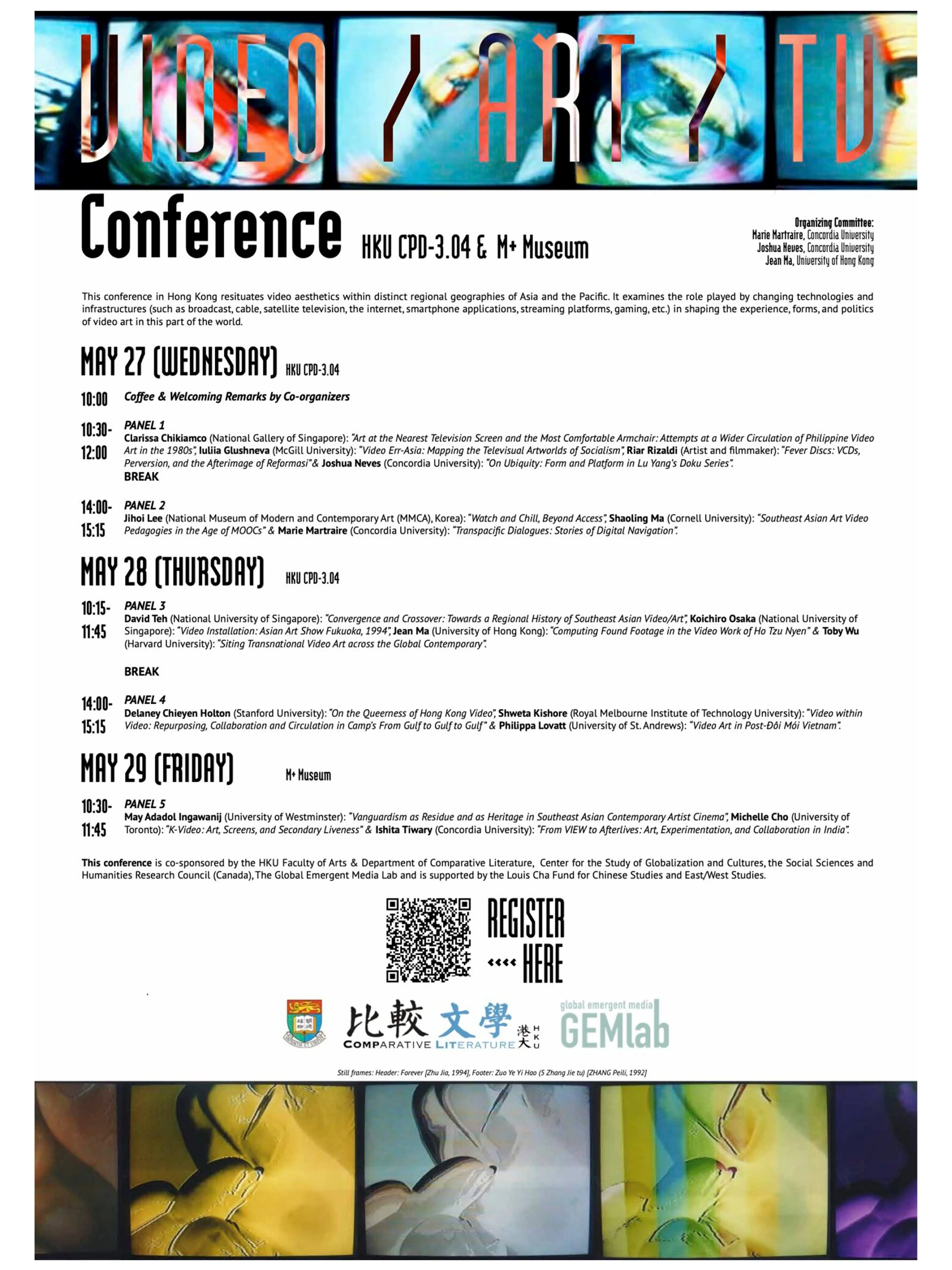 Jean Marie Syjuco: "Video / Art / TV Conference", University of Hong Kong (2026)