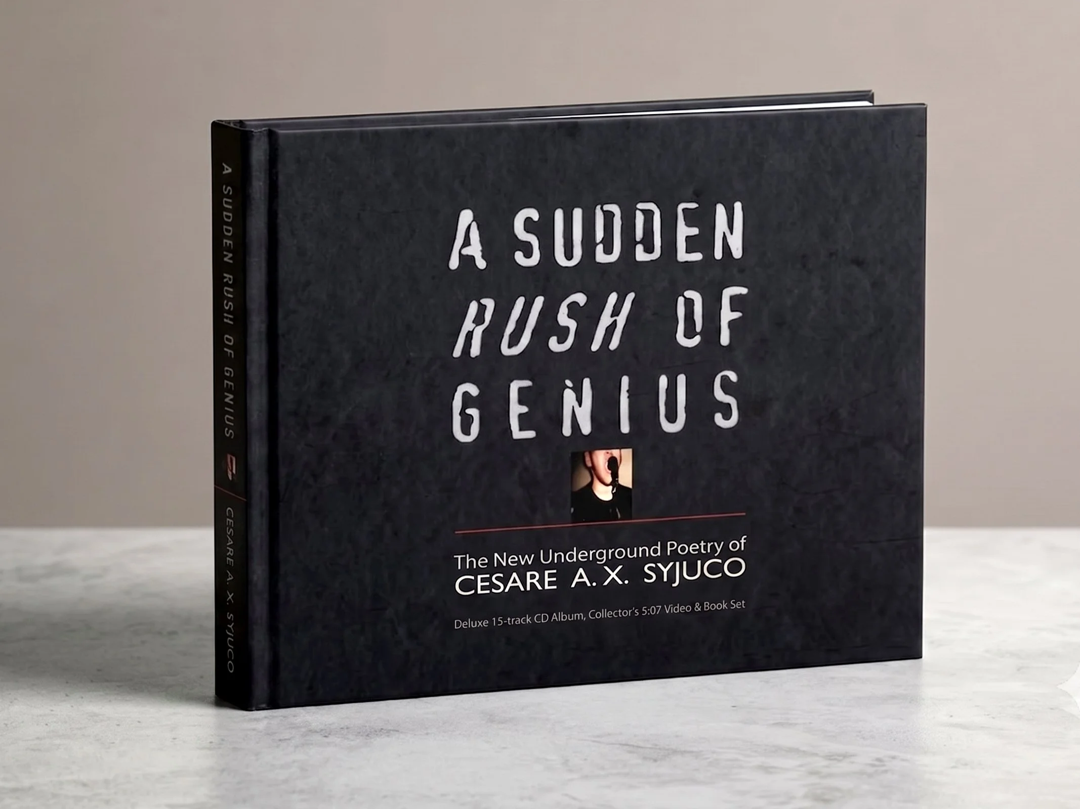 A Sudden Rush of Genius: The New Underground Poetry of Cesare A.X. Syjuco [Deluxe 15-track CD Album and Book Set]