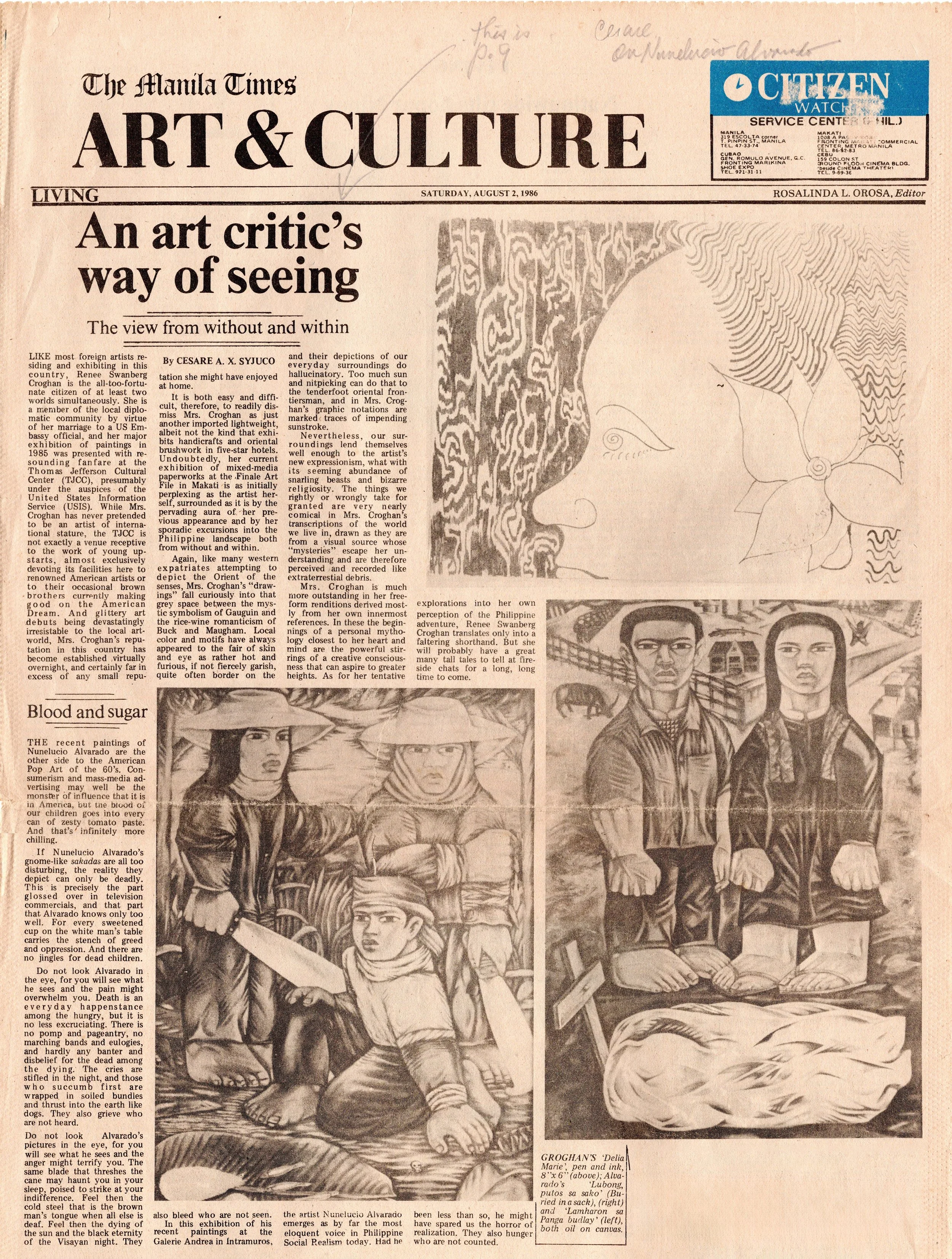 An Art Critic's Way of Seeing
