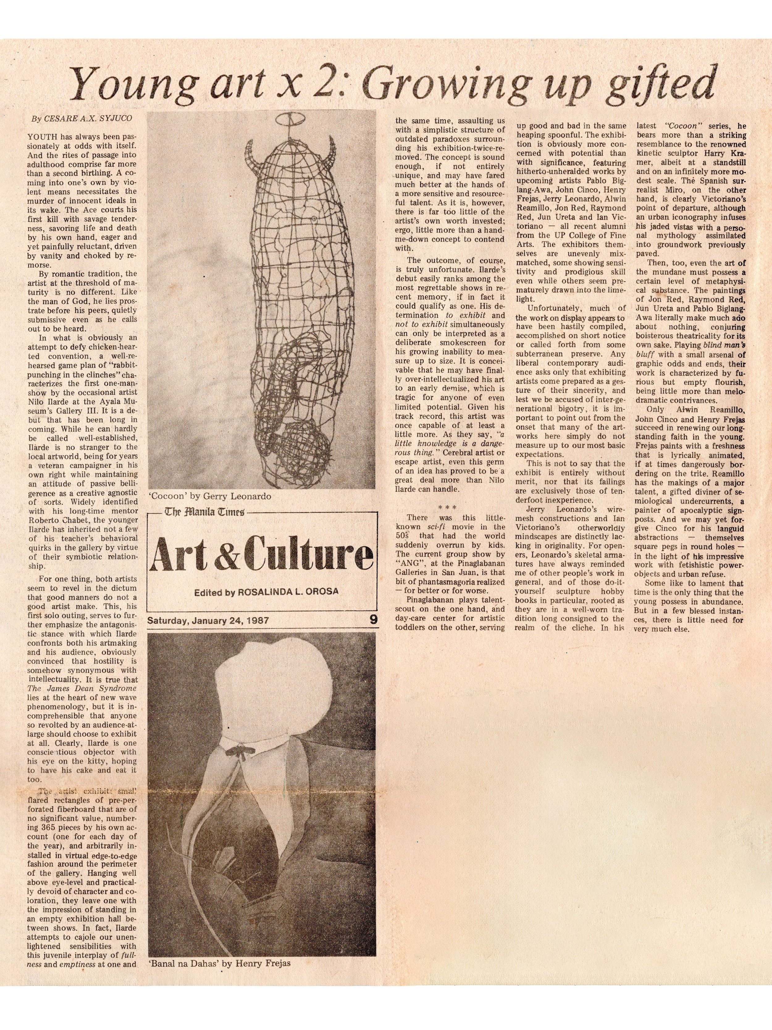 Young Art x 2: Growing Up Gifted