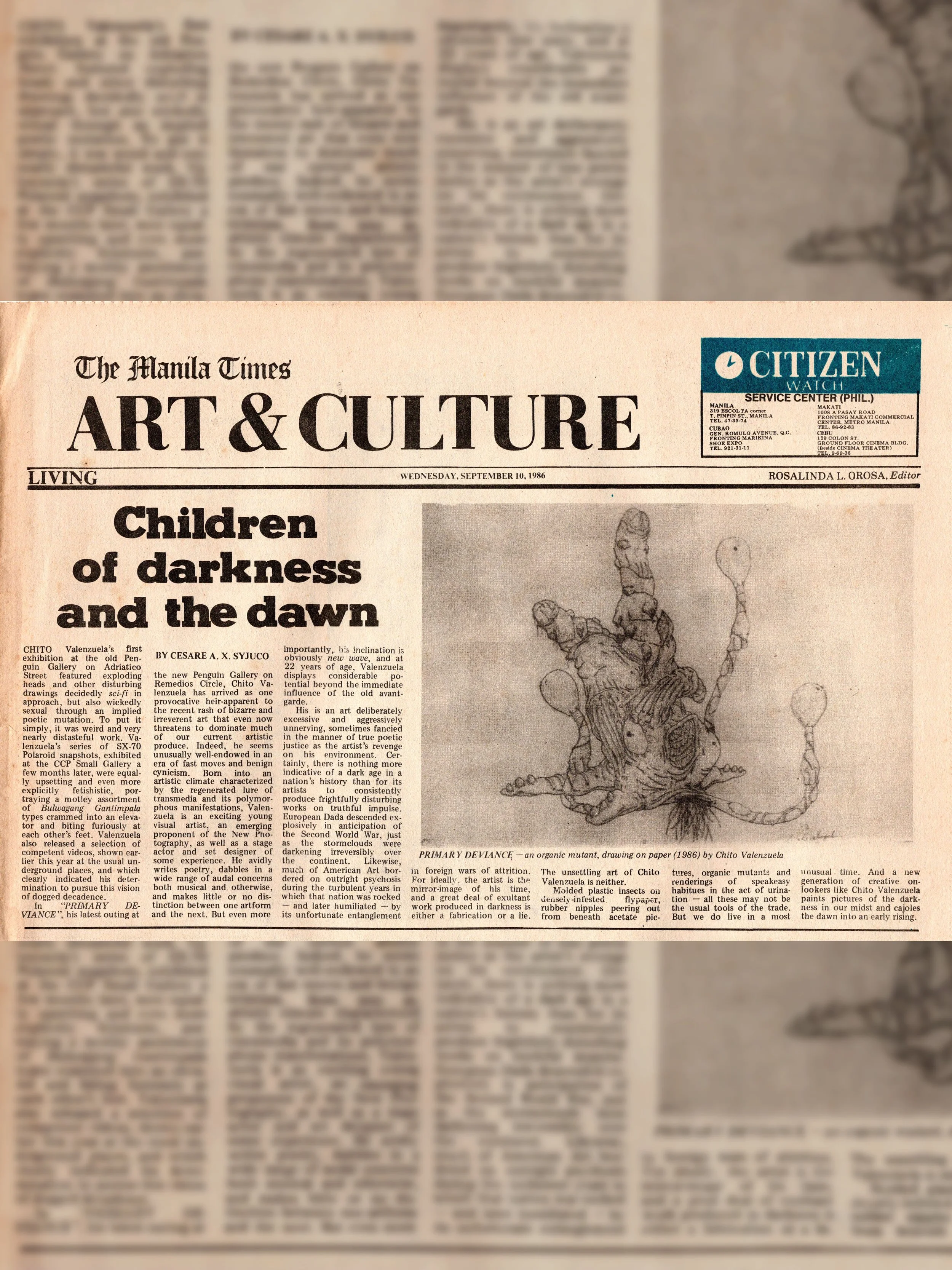 Children of Darkness and the Dawn