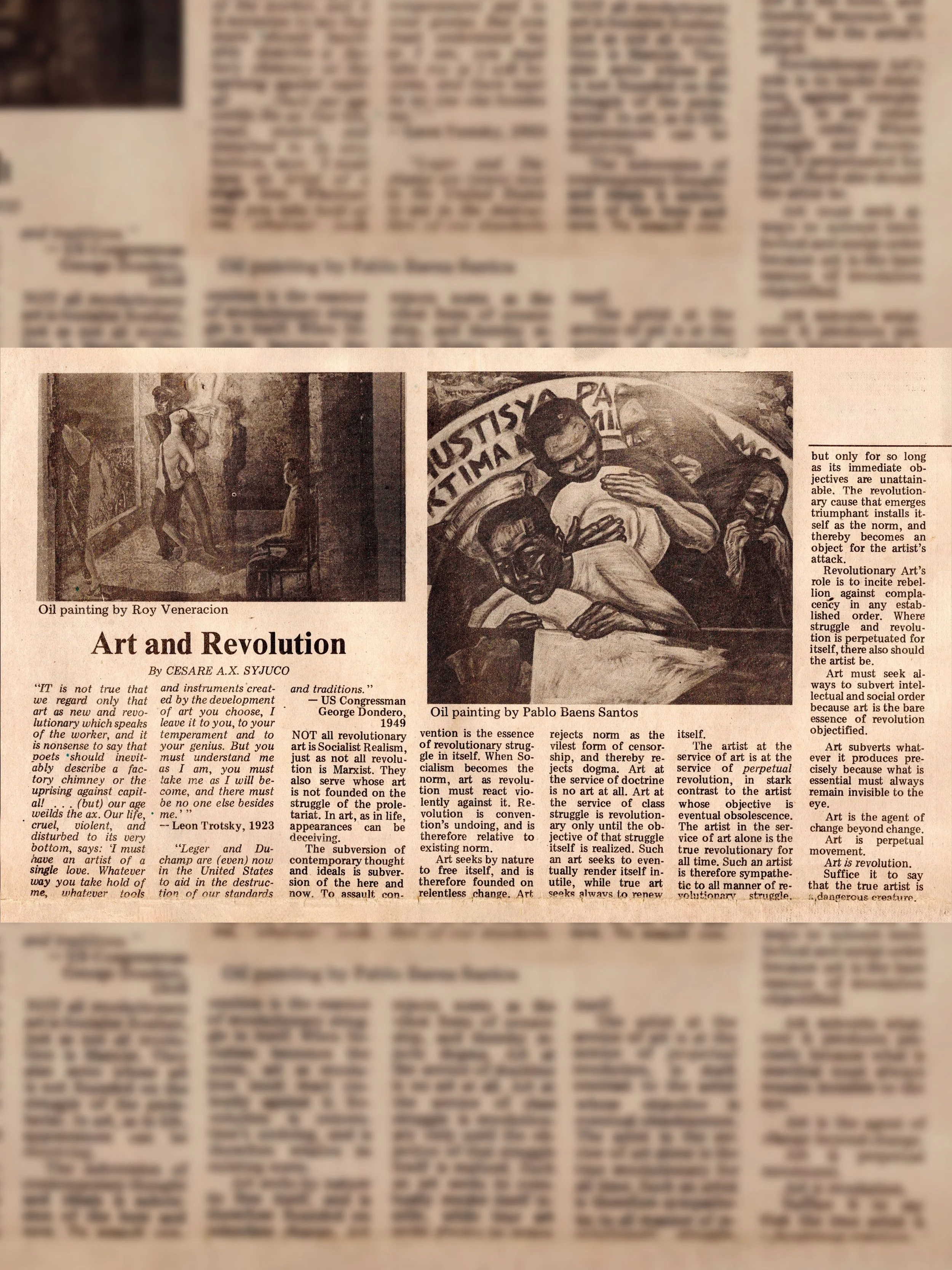 Art and Revolution