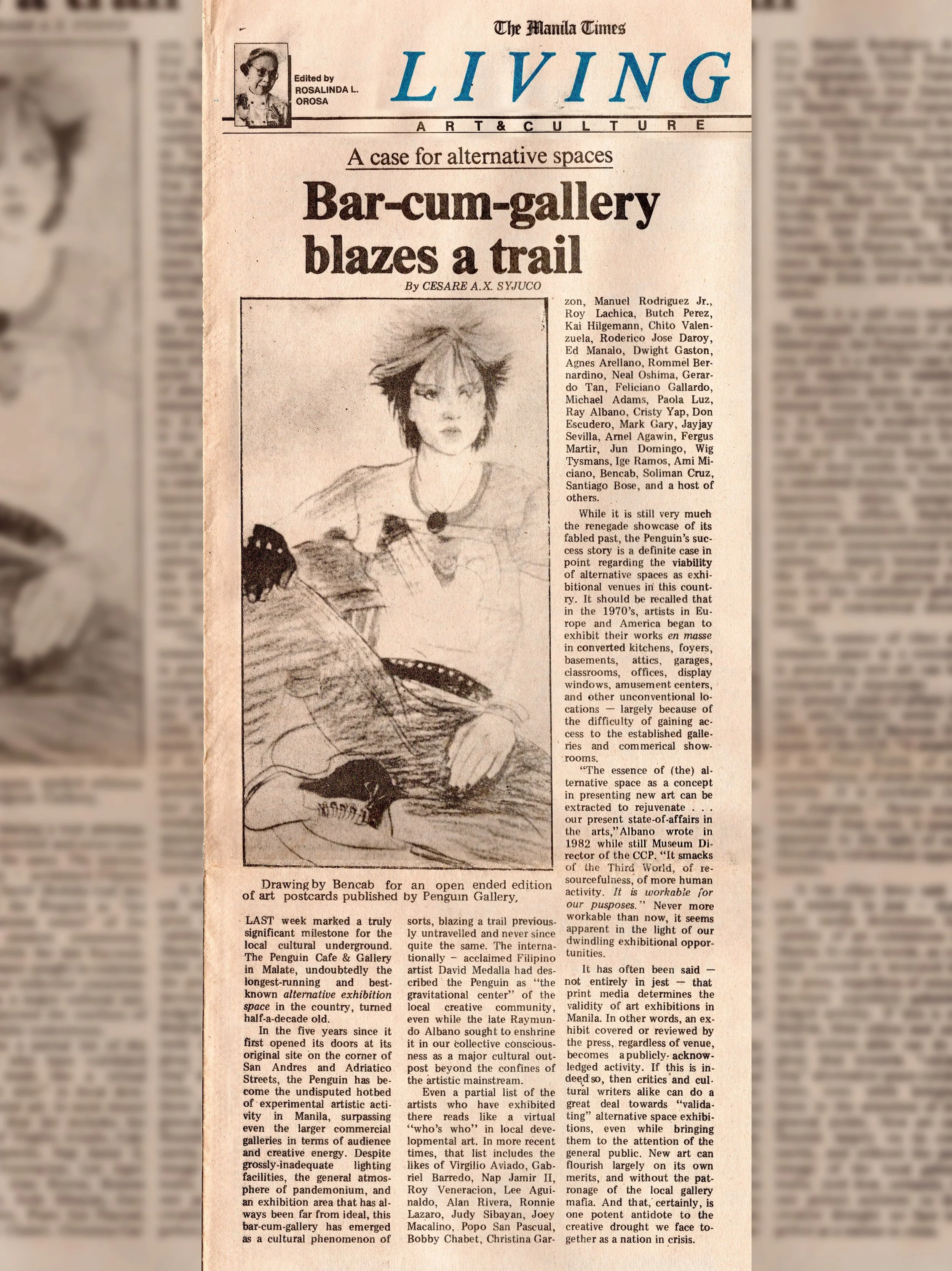 A case for alternative spaces Bar-cum-gallery blazes a trail