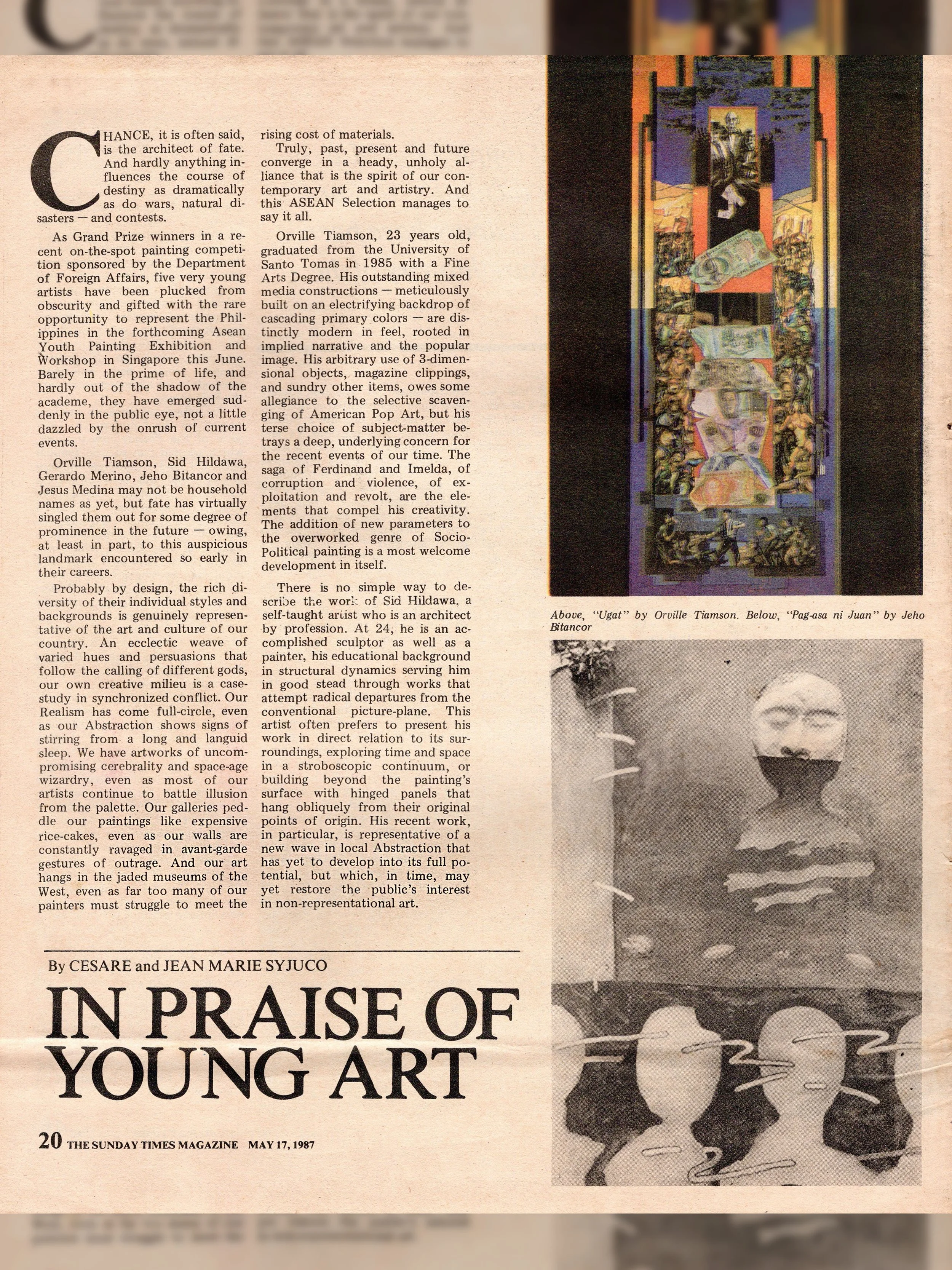 In Praise of Young Art