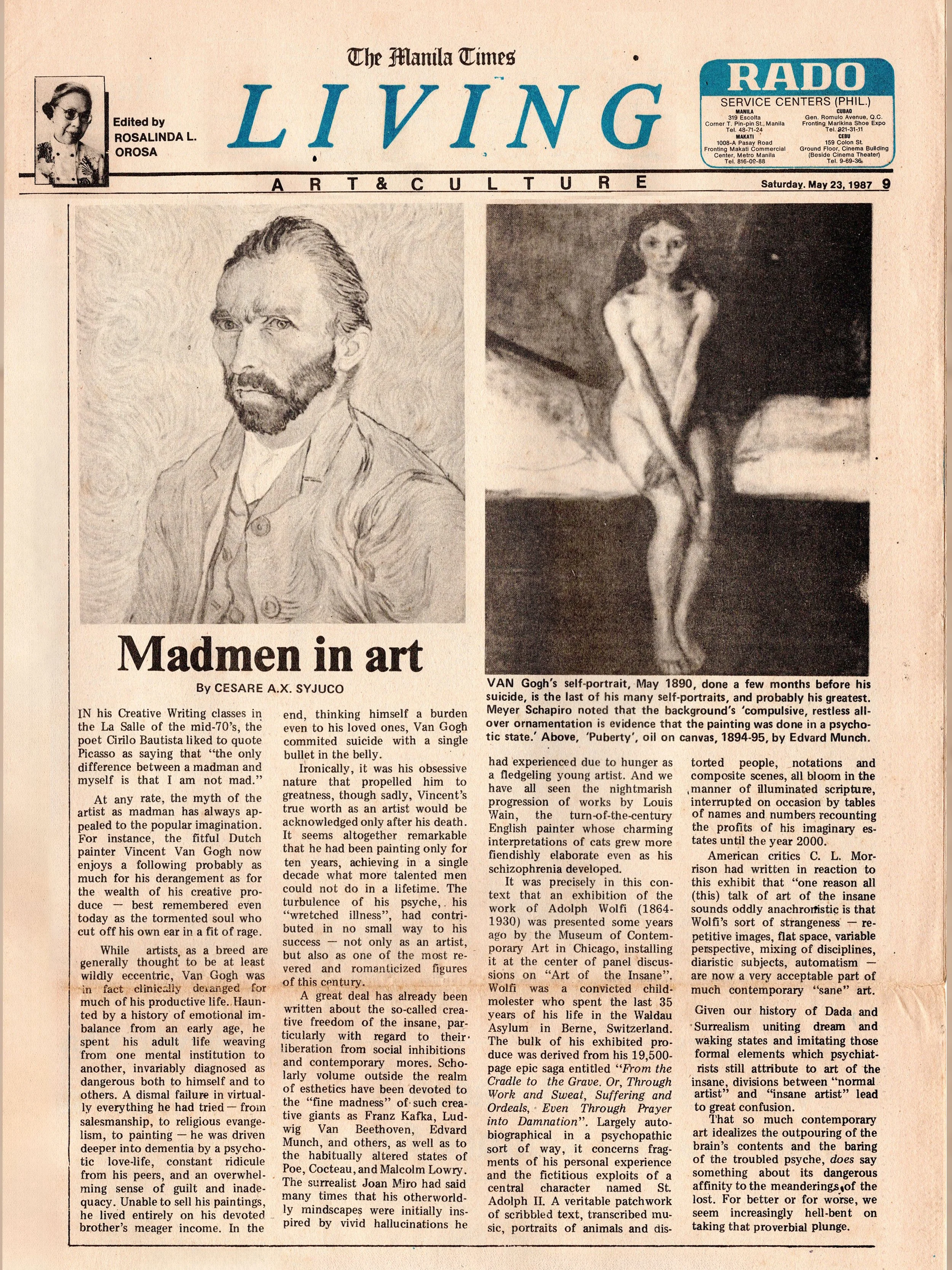 Madmen in Art