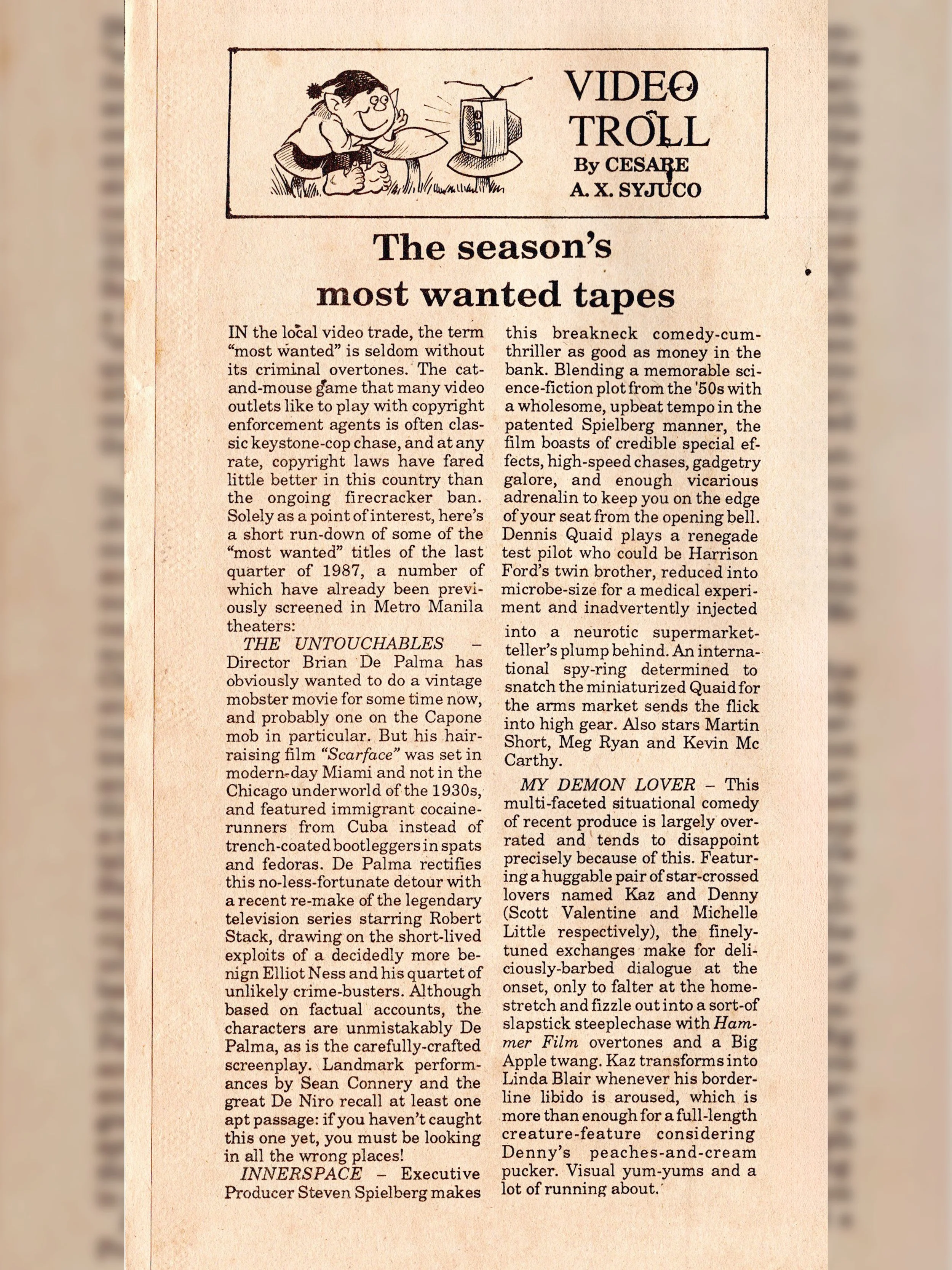 The Season's Most Wanted Tapes