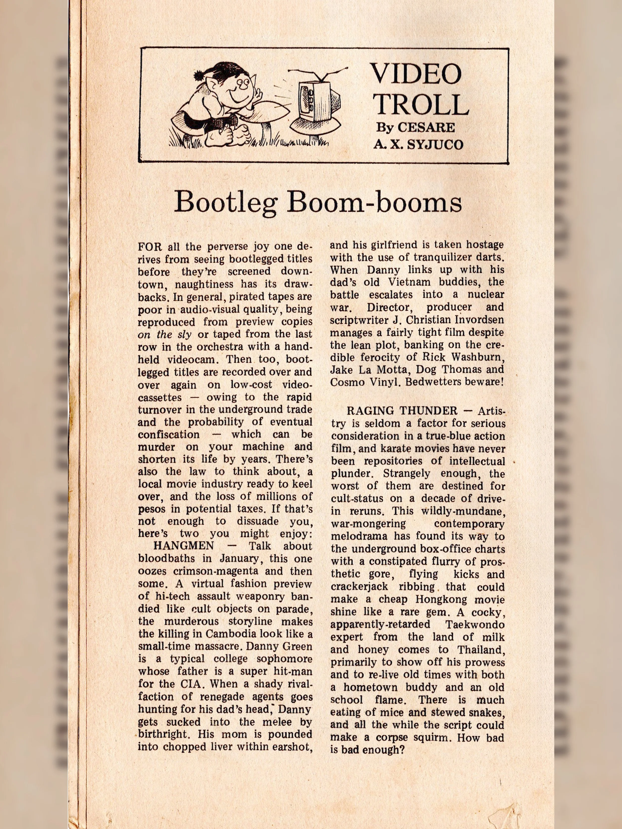 Bootleg Boom-Booms