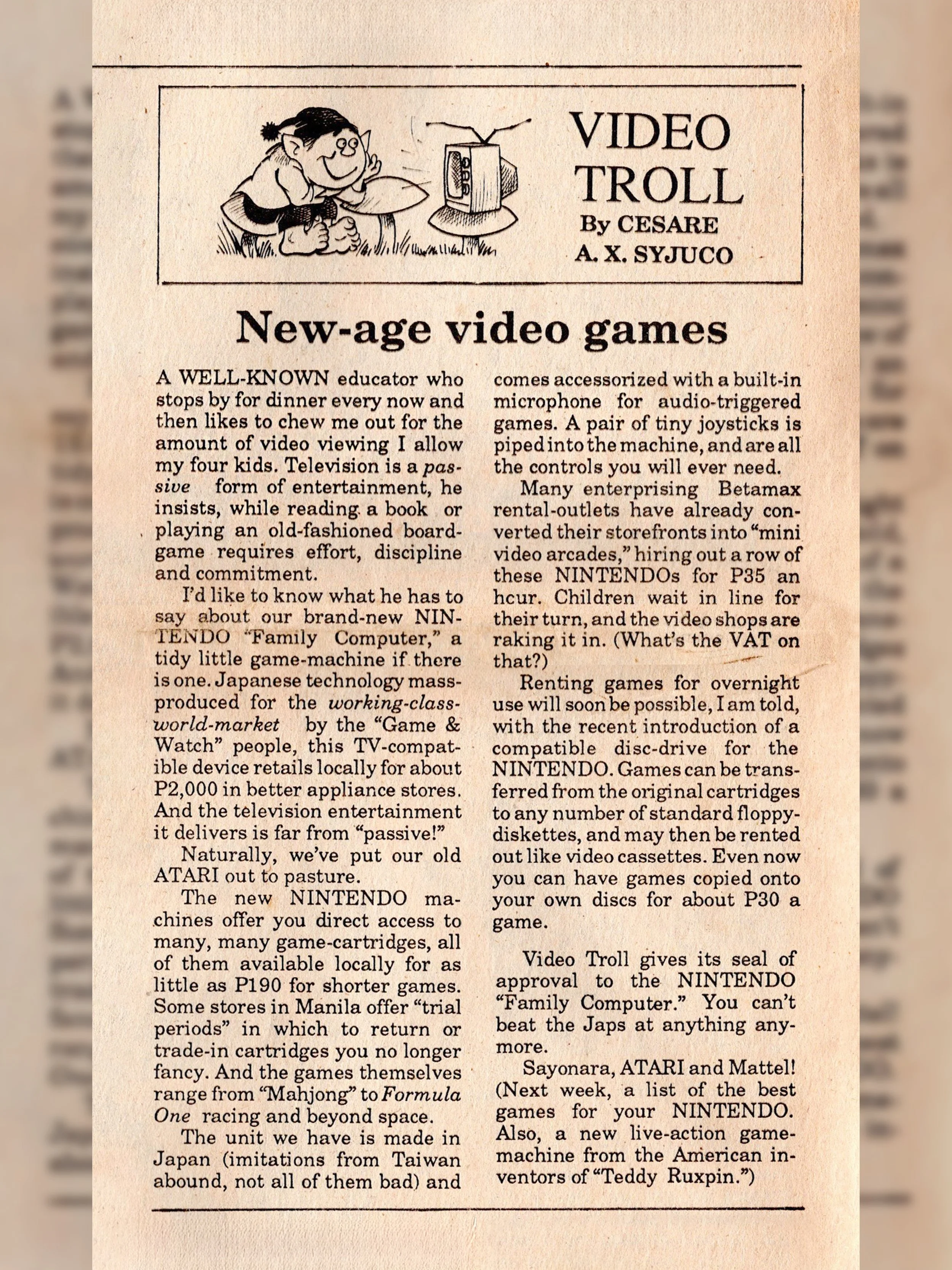 New-Age Video Games